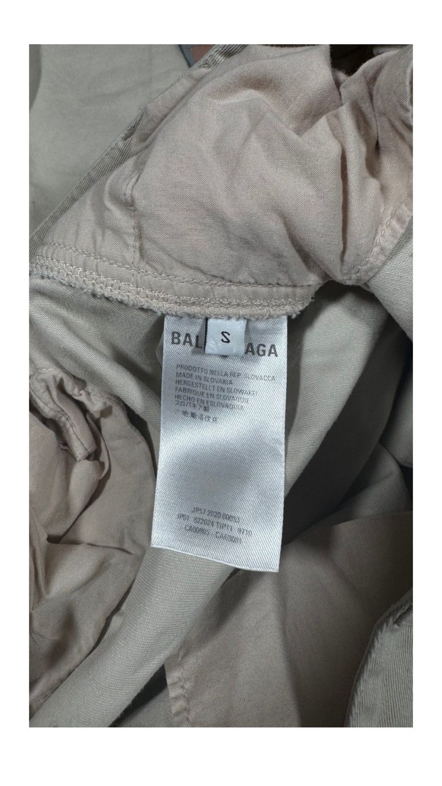 Balenciaga Balenciaga Cotton Cargo Trousers Size US 30 / EU 46 - 4 Thumbnail