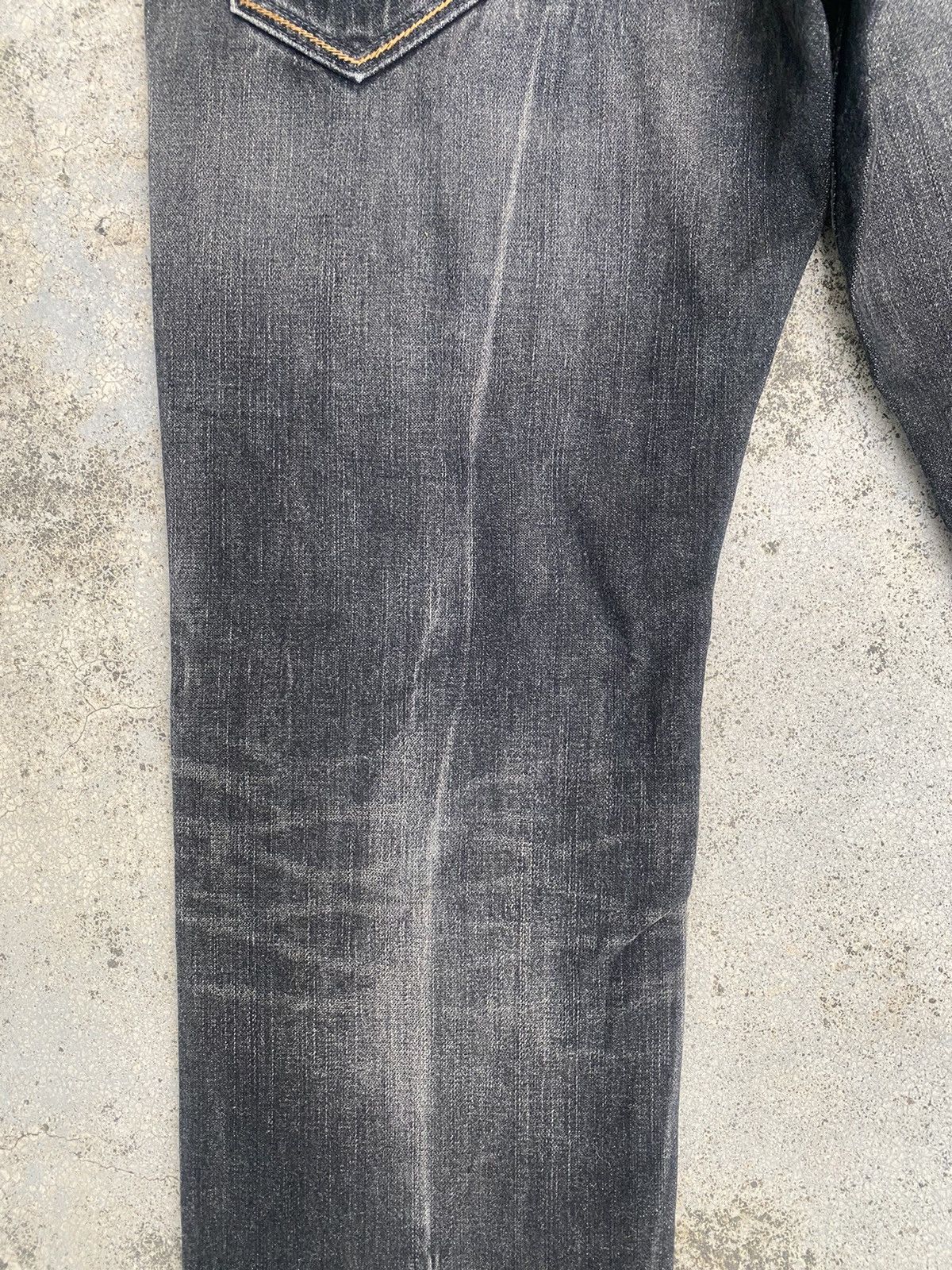 Japanese Brand × Vintage × Wrangler Vintage y2k Wrangler Faded Claw Mark Jeans Size US 32 / EU 48 - 17 Thumbnail