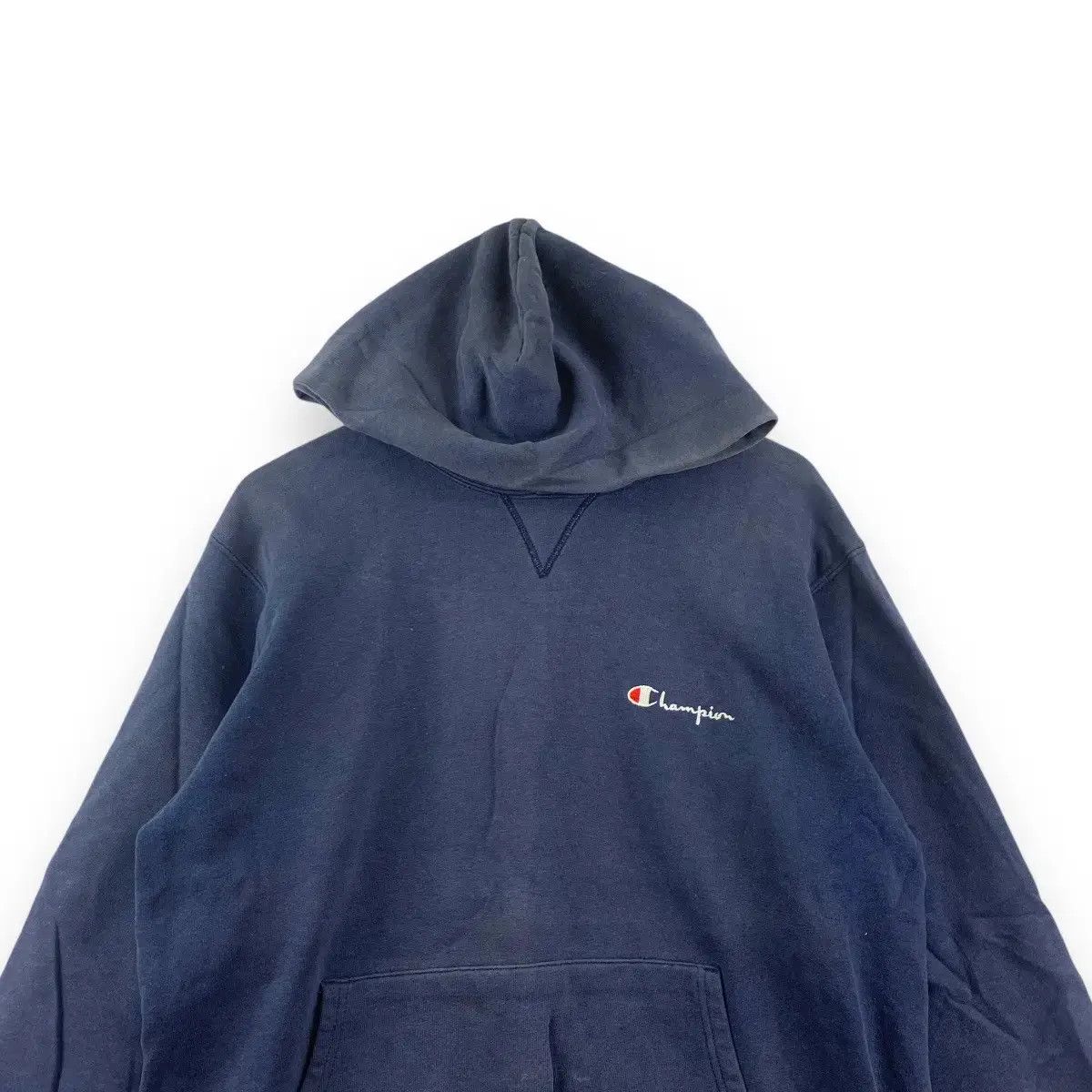Champion Vintage 90’ CHAMPION Made In USA Natural Sun Faded Hoodie Size US L / EU 52-54 / 3 - 3 Thumbnail