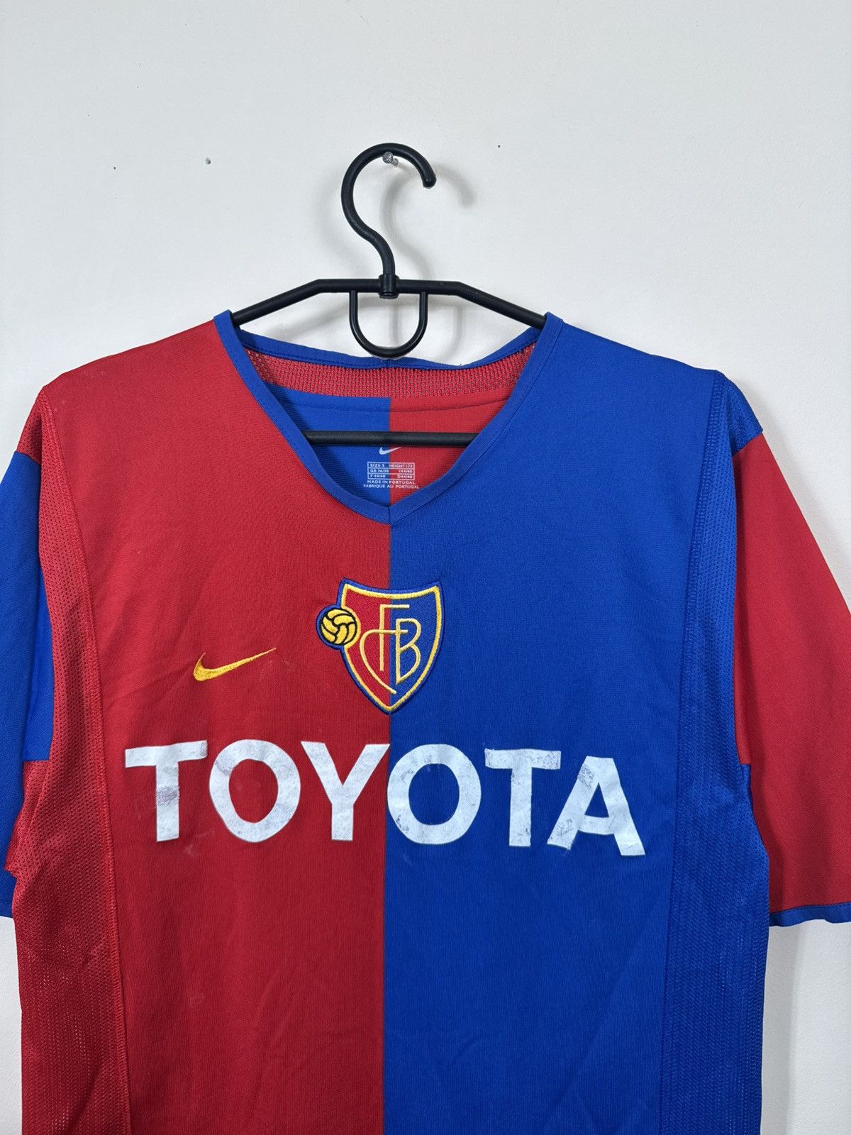 Nike Nike FC Basel Jersey 2002-04 #13 Gimenez Soccer Signature S Size US S / EU 44-46 / 1 - 8 Thumbnail