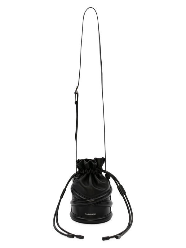 Alexander McQueen o1w1db10925 Size: OS/The Soft Curve in Black Size ONE SIZE - 5 Thumbnail