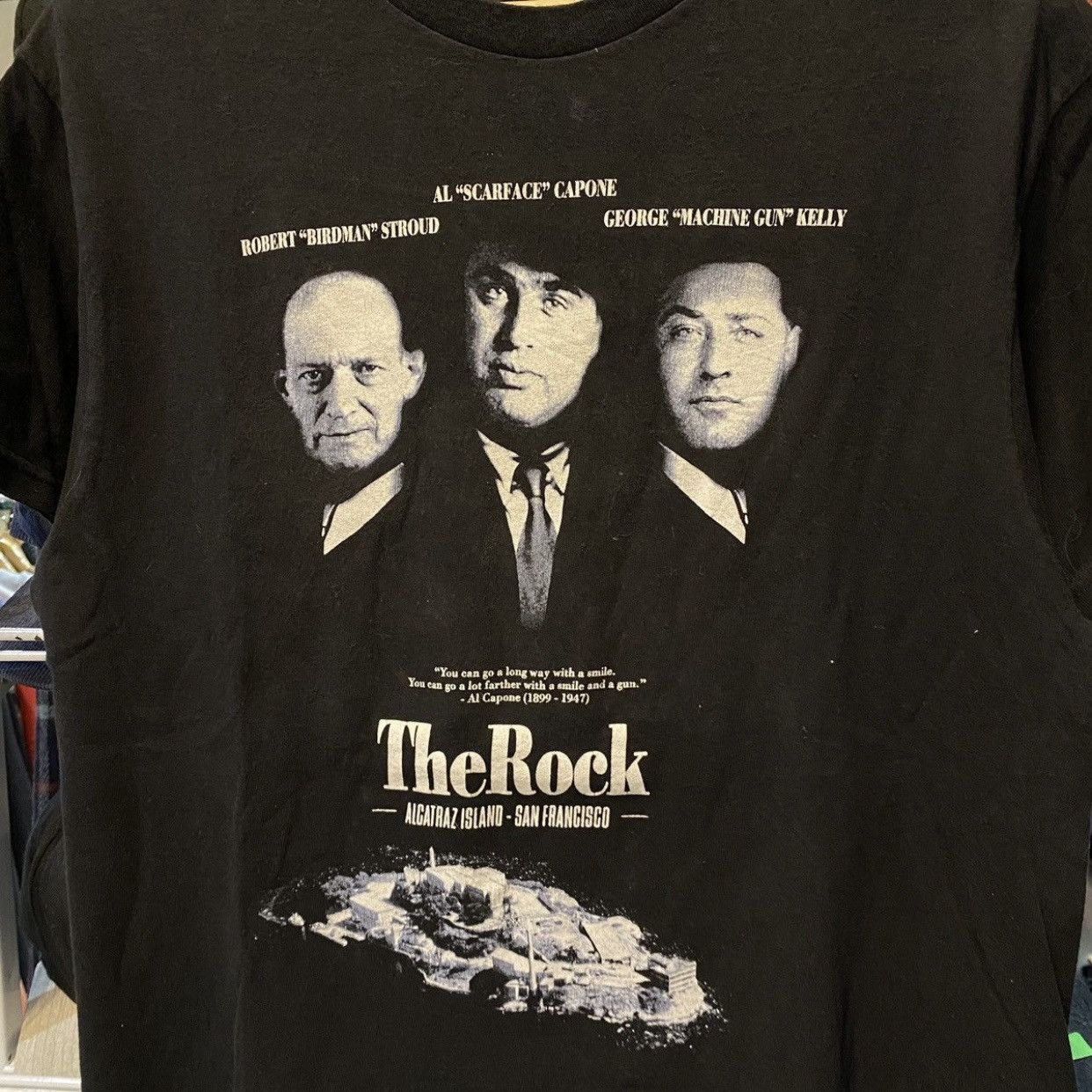 Vintage Alcatraz The Rock T-shirt Medium Size US M / EU 48-50 / 2 - 5 Thumbnail