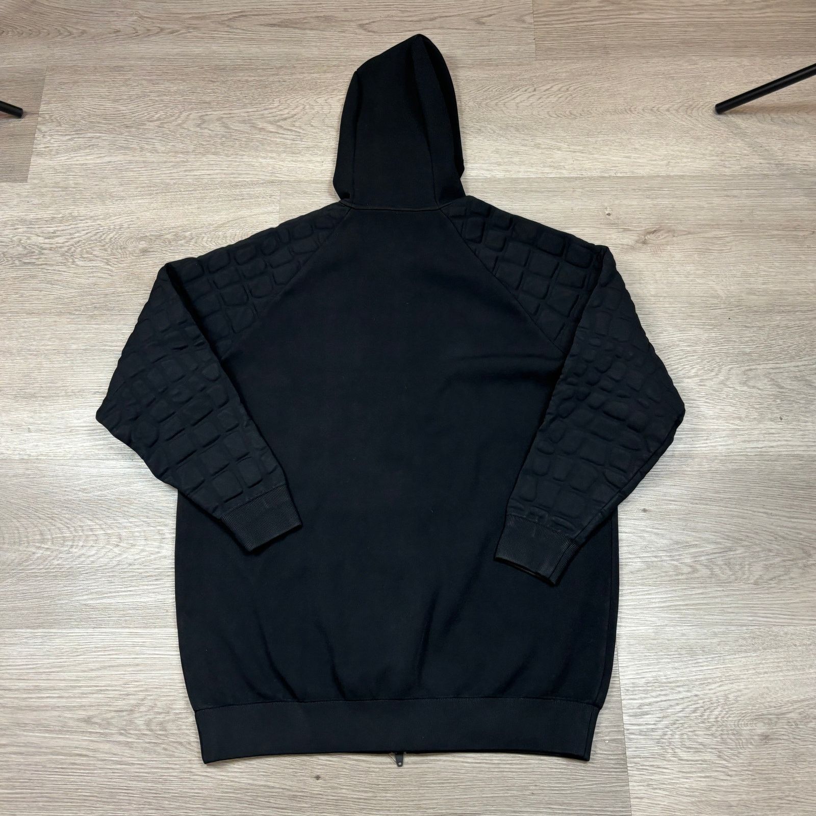Alexander Wang × H&M Alexander Wang x H&M Textured Scuba Biker Zip Hoodie Men's M Size US M / EU 48-50 / 2 - 3 Thumbnail
