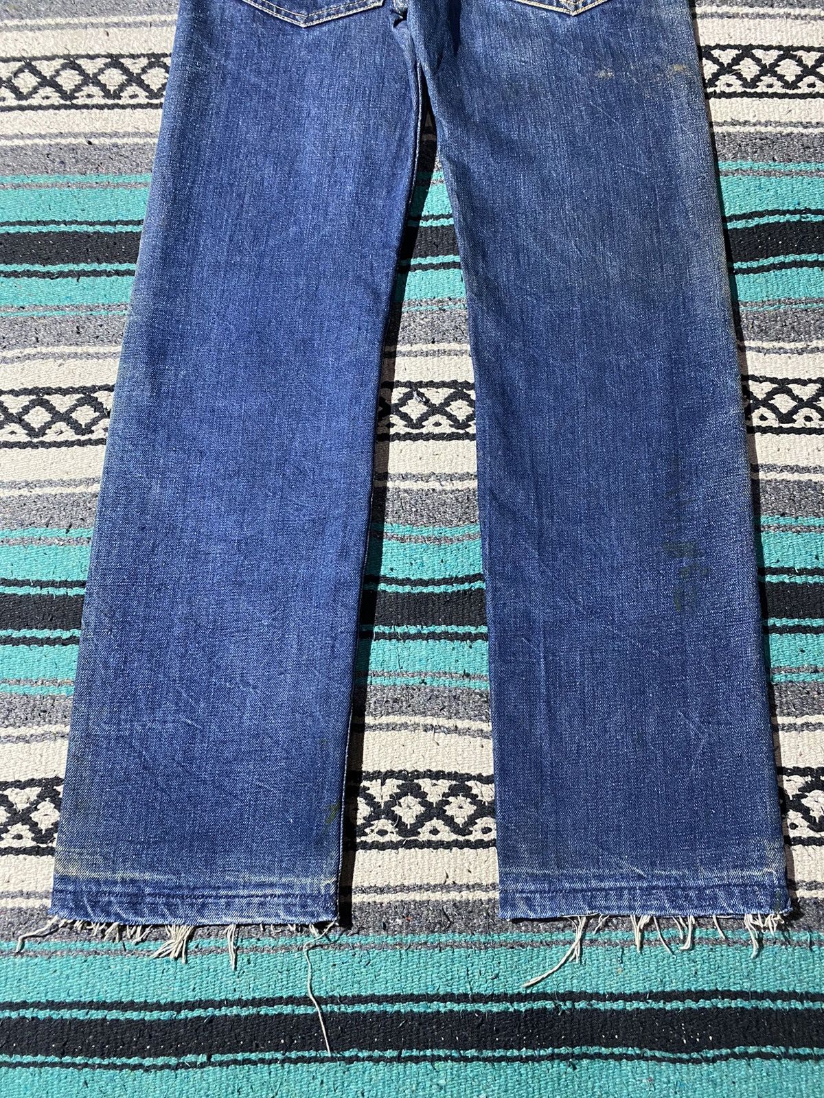 Levi's × Vintage 70s Rare Levi’s 805 Distressed Vintage Jeans Size US 33 - 7 Thumbnail