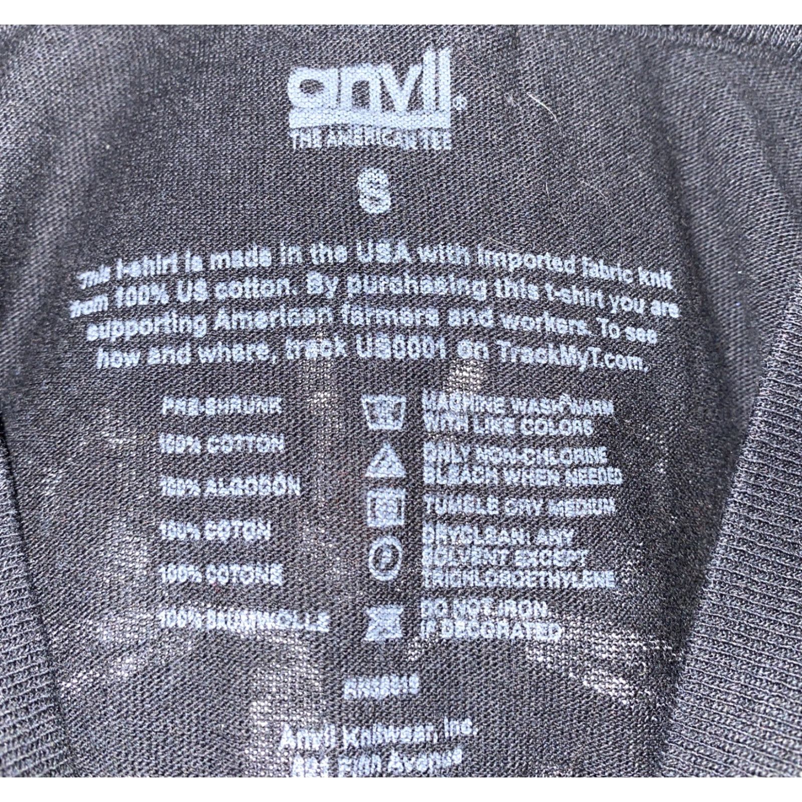 Anvil Anvil Mens Black Jason Aldean 2015 Burn It Down Tour T-Shirt Size S Size US S / EU 44-46 / 1 - 5 Thumbnail