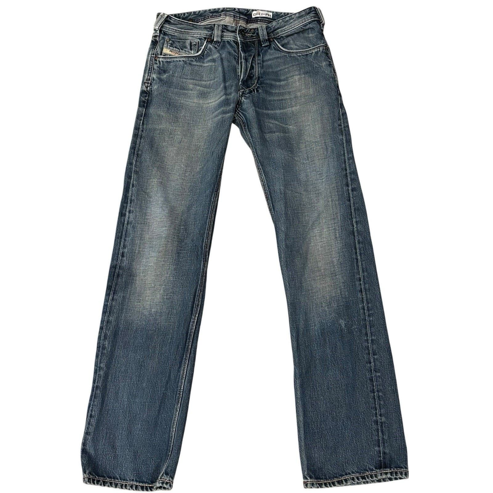 Diesel Yarik x OKI-NI Low Rise Jeans 31x32 Italy Y2K*