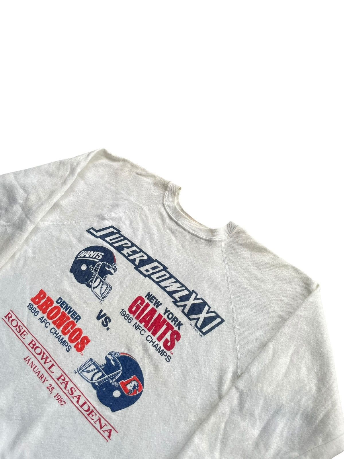 NFL Vintage Superbowl XXl Sweatshirt Size US M / EU 48-50 / 2 - 2 Thumbnail