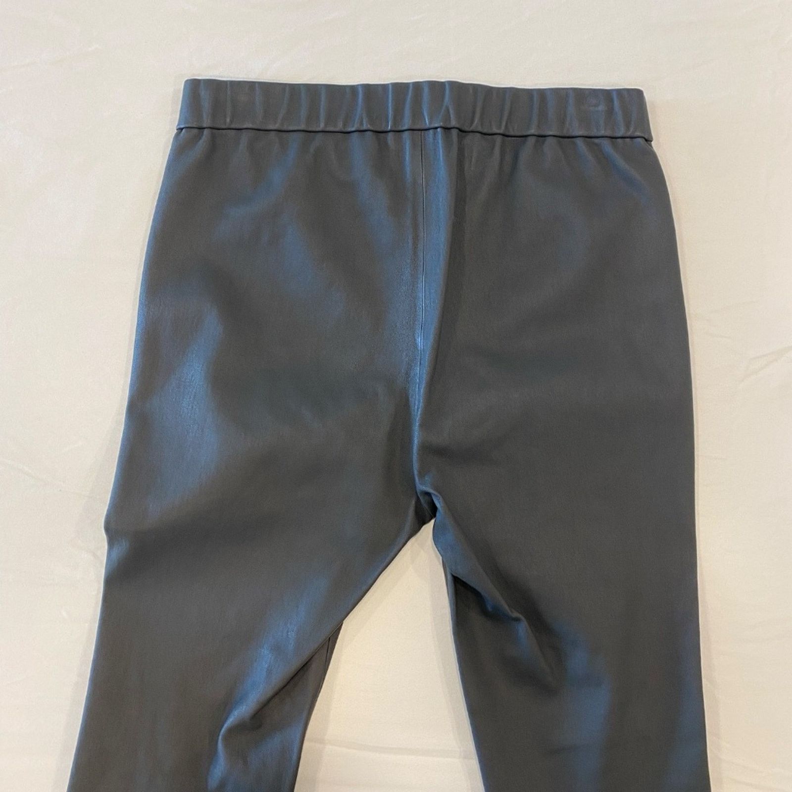 Helmut Lang Helmut Lang Women's Lamb Leather Pull On Trousers - 12 Size 34" / US 12 / IT 48 - 7 Thumbnail