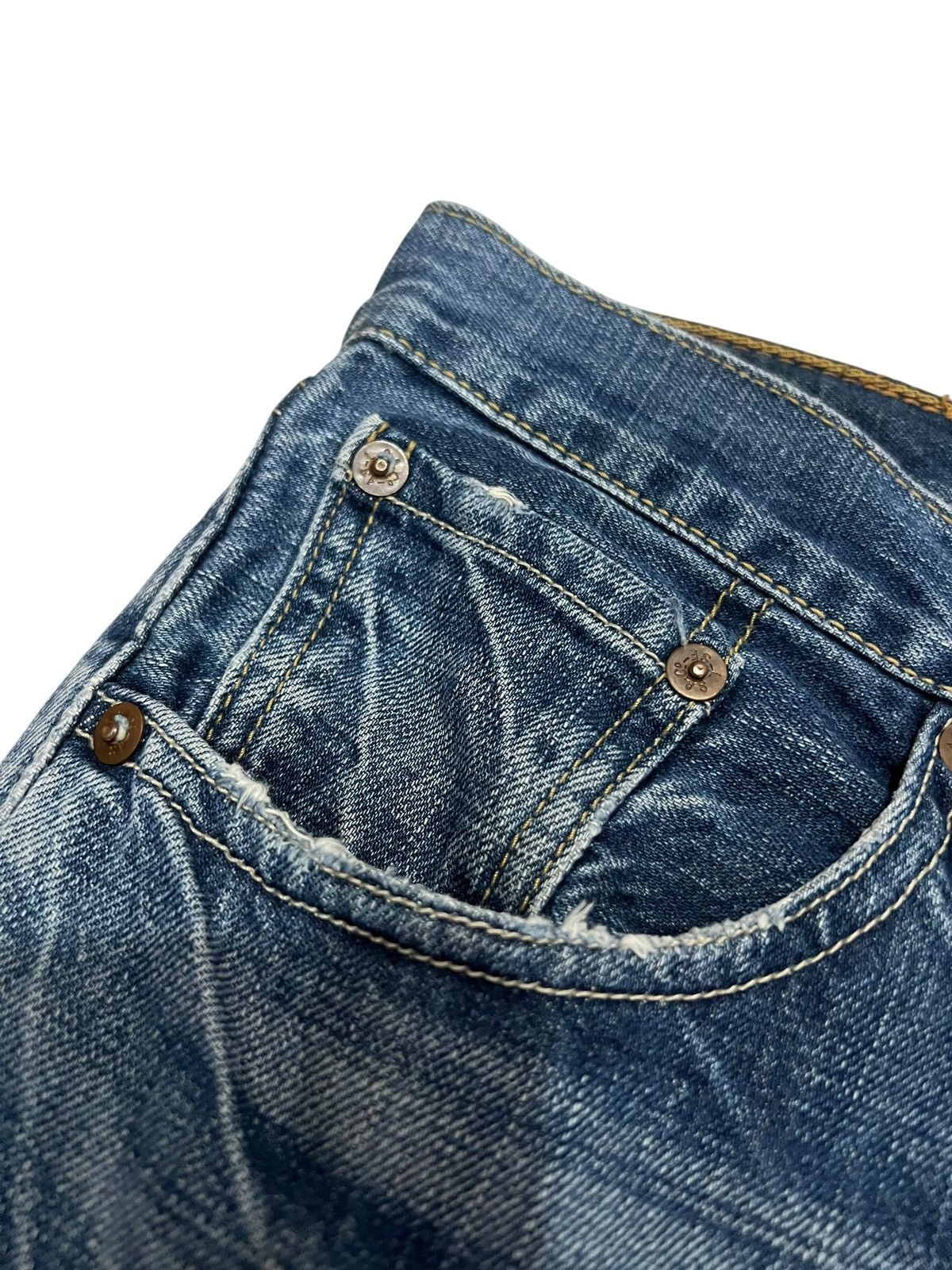 Levi's Vintage Levis 702 Distress Clawmark Jean Size US 29 - 9 Thumbnail