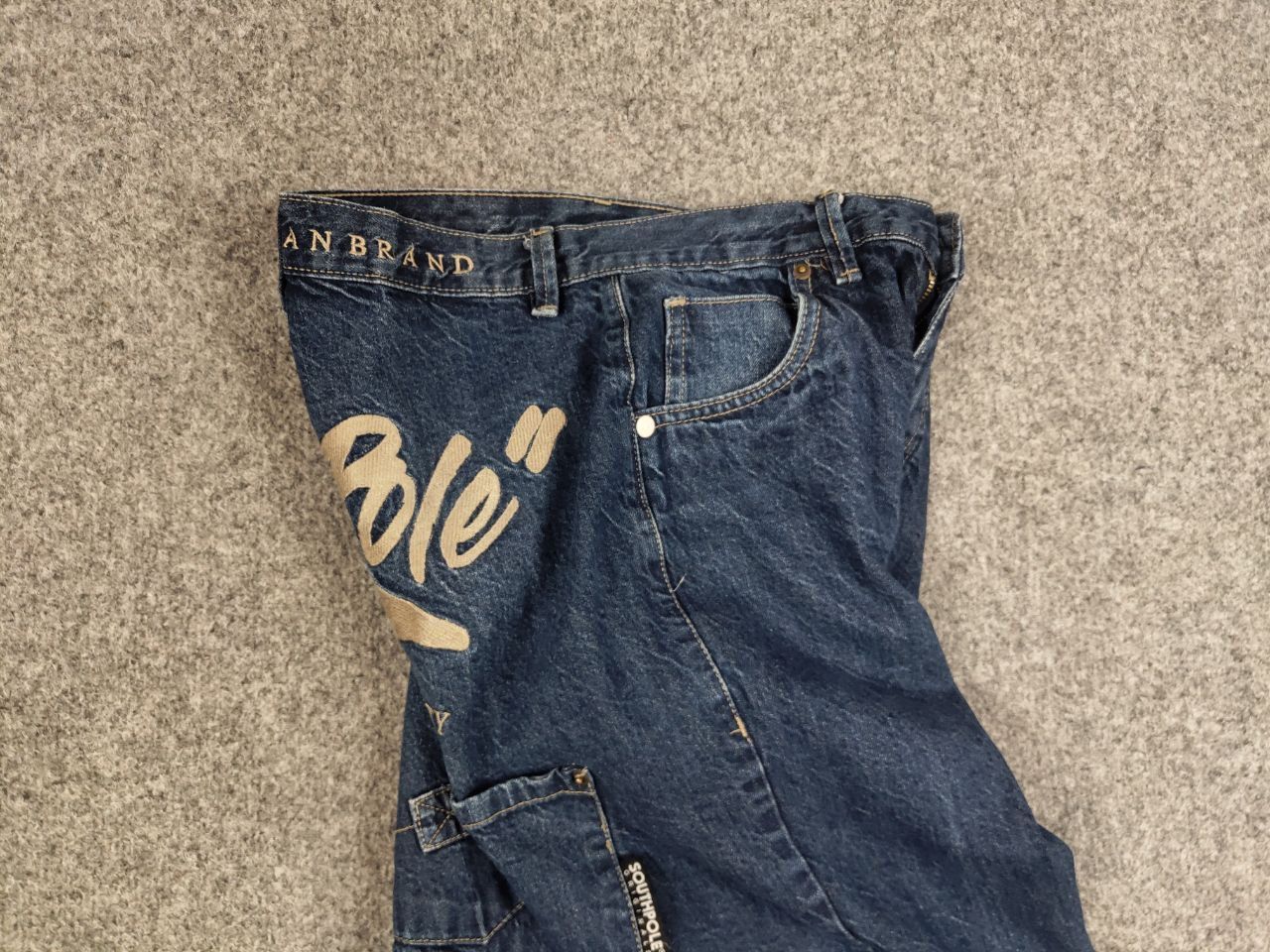 Southpole Vintage 90's SouthPole Denim Jeans embroidered baggy y2k Size US 30 / EU 46 - 12 Thumbnail