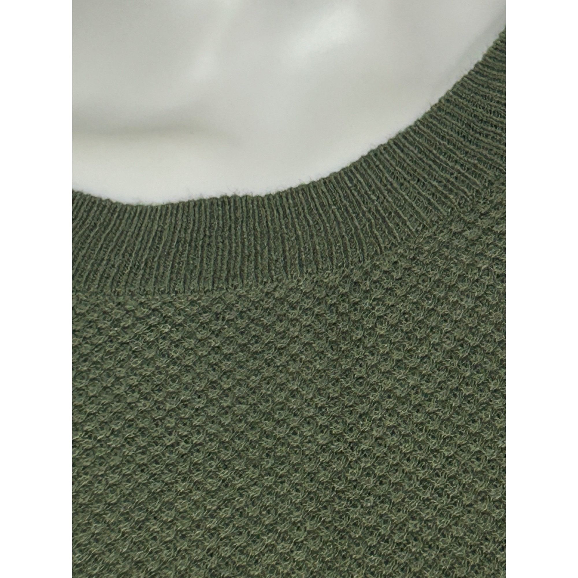 Gap GAP Women’s Sweater S Green Crewneck Pullover Long Sleeve Ri Size S / US 4 / IT 40 - 9 Thumbnail