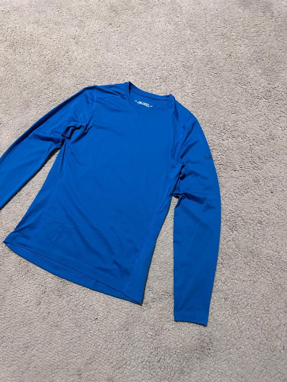 Arc'teryx Arcteryx Mens Long Sleeve T-Shirt Phase SL Crew Small Neck Size US S / EU 44-46 / 1 - 2 Thumbnail