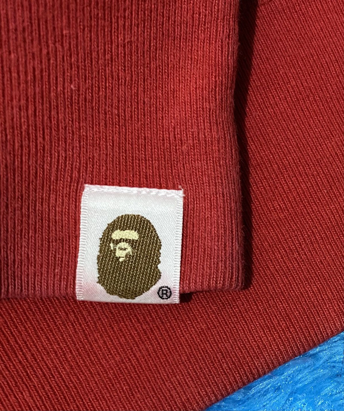 Bape Bape Shark Fullzip Hoodie Red glow in the dark Size US L / EU 52-54 / 3 - 9 Thumbnail