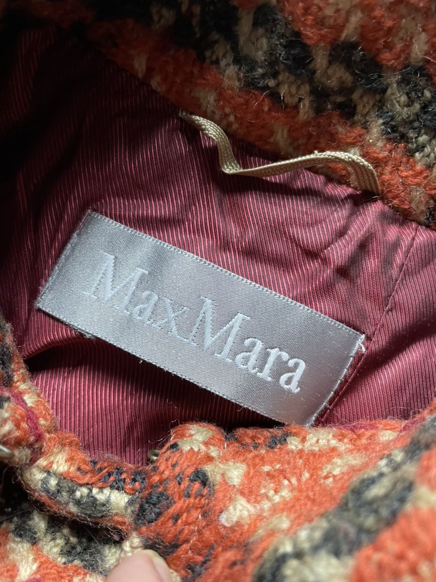 Max Mara MaxMara virgin wool coat jacket Size S / US 4 / IT 40 - 6 Thumbnail
