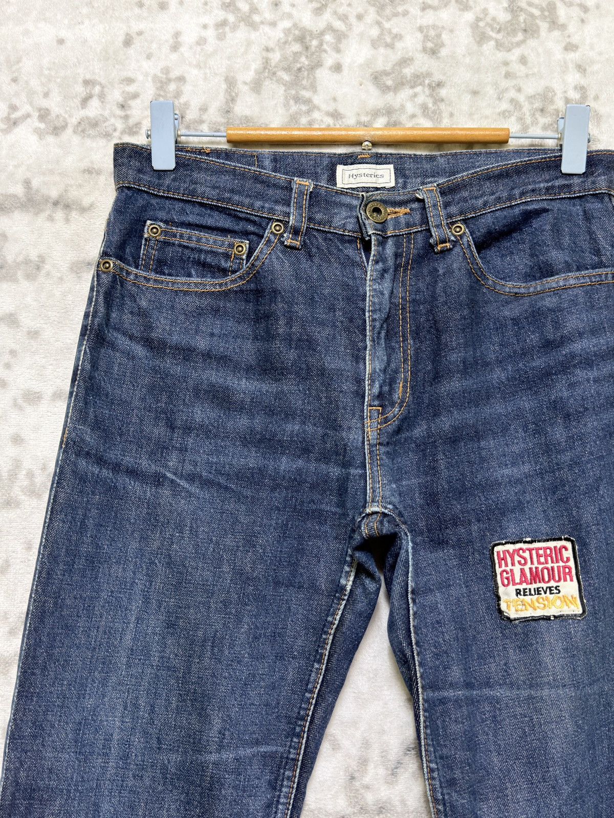 Hysteric Glamour Vintage Hysteric Glamour Patchwork Skinny Denim Faded Y2K Size US 28 / EU 44 - 5 Thumbnail