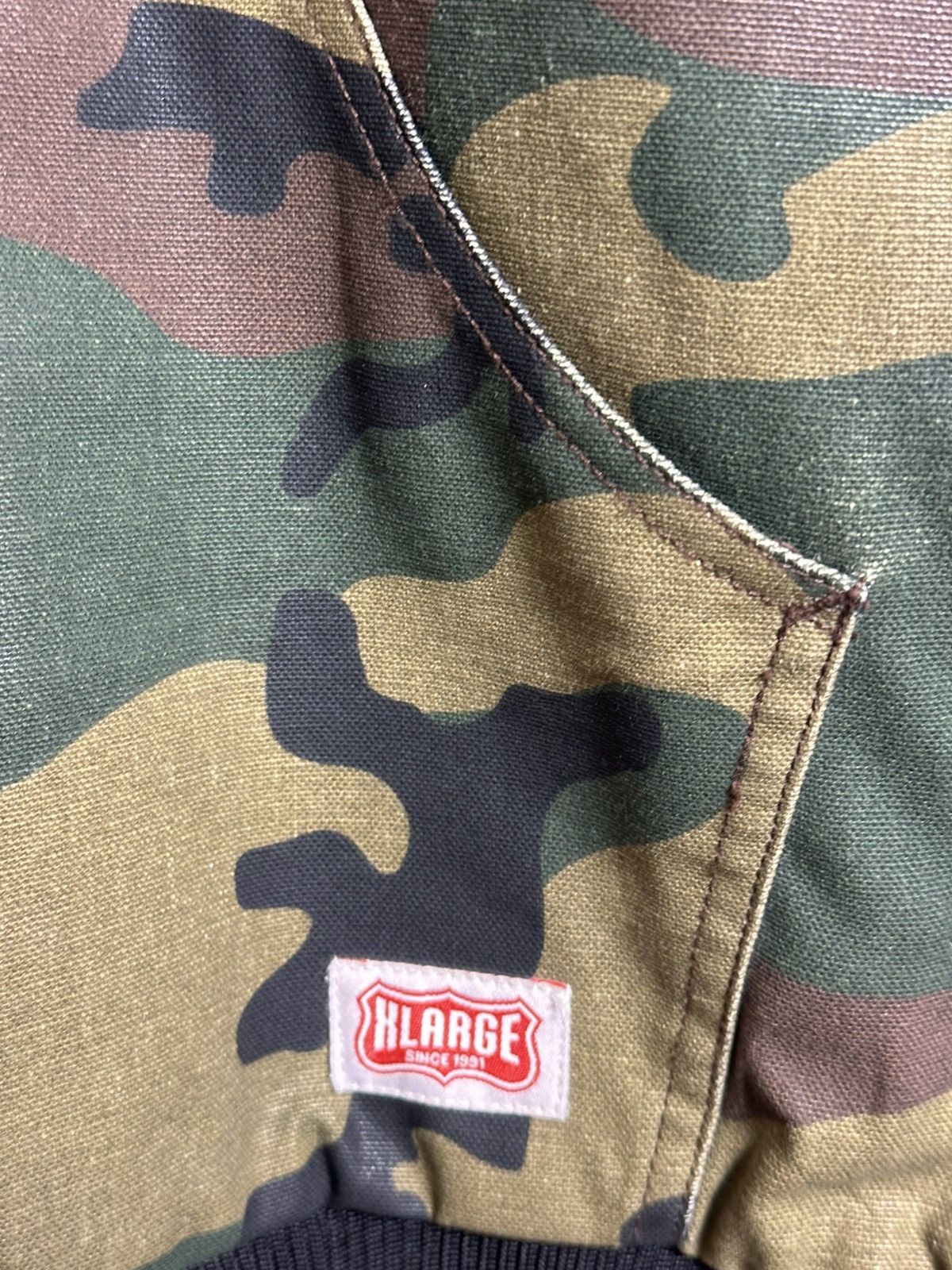 X-LARGE camouflage pattern active jacket from the brand XLarge. Size US M / EU 48-50 / 2 - 7 Thumbnail