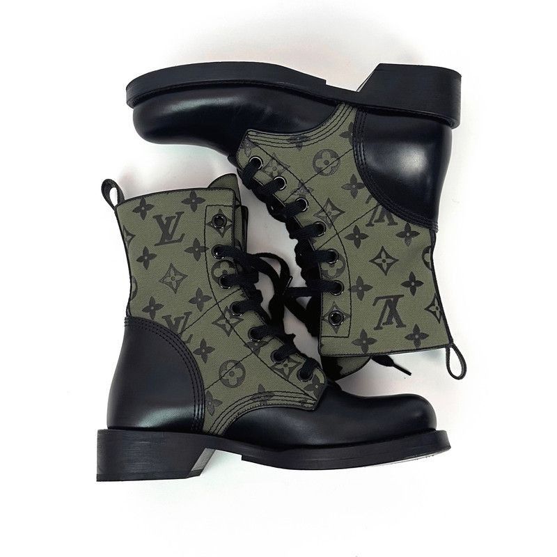 Louis Vuitton Louis Vuitton Metropolis Short Martin Boots for Women Size US 8 / IT 38 - 4 Thumbnail