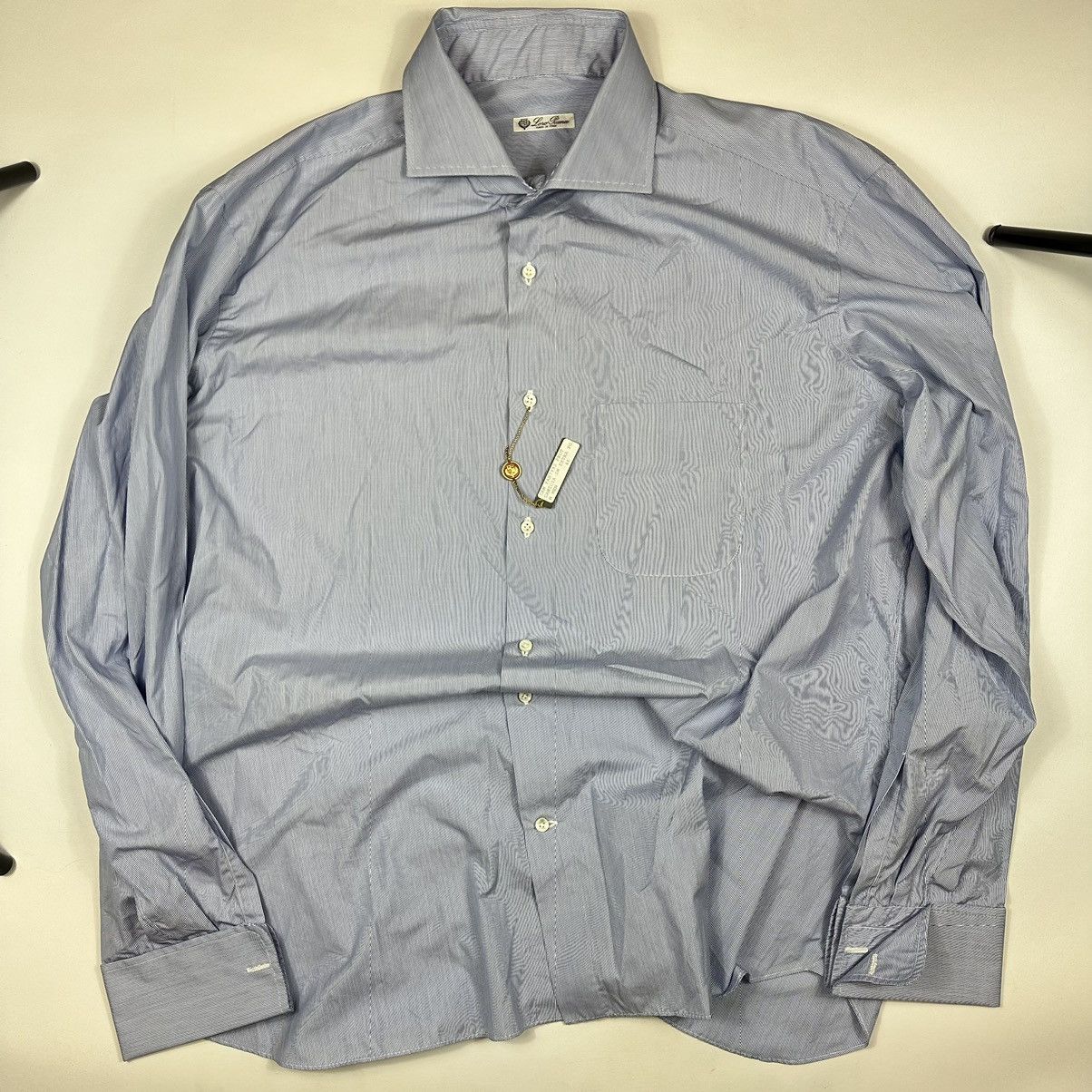 image of Loro Piana Shirt in Blue, Men's (Size 2XL)