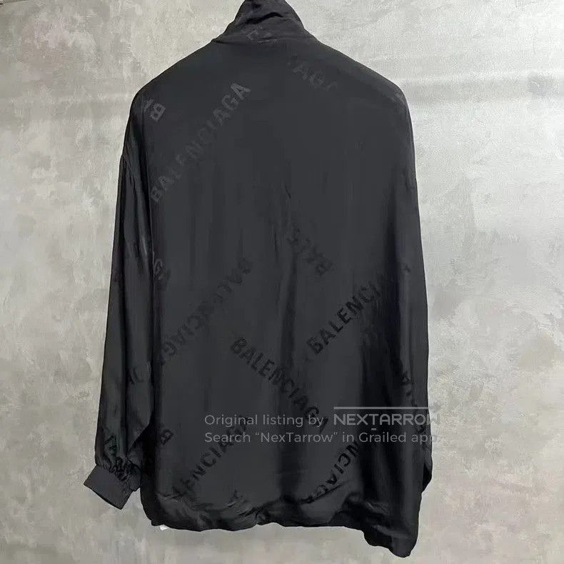 Balenciaga Balenciaga Black Logo Zip-Up Jacket. Size US XS / EU 42 / 0 - 5 Thumbnail