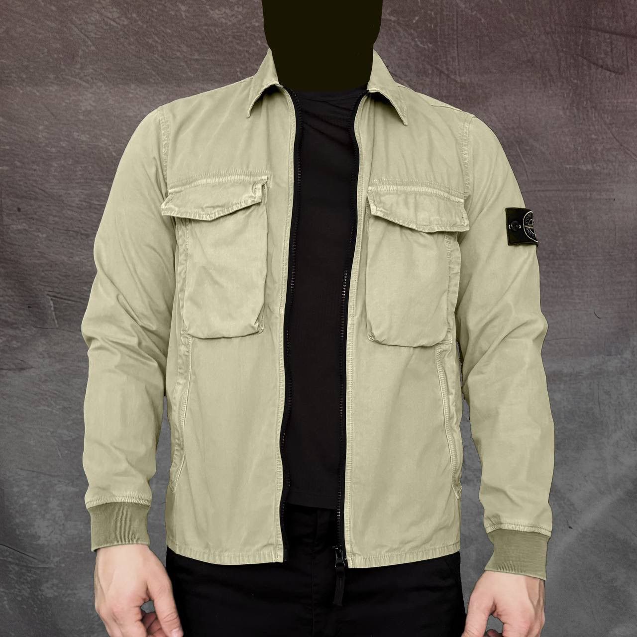 Massimo Osti × Stone Island Stone Island Garment Dyed Front Pockets Zip Overshirt Size US M / EU 48-50 / 2 - 1 Thumbnail