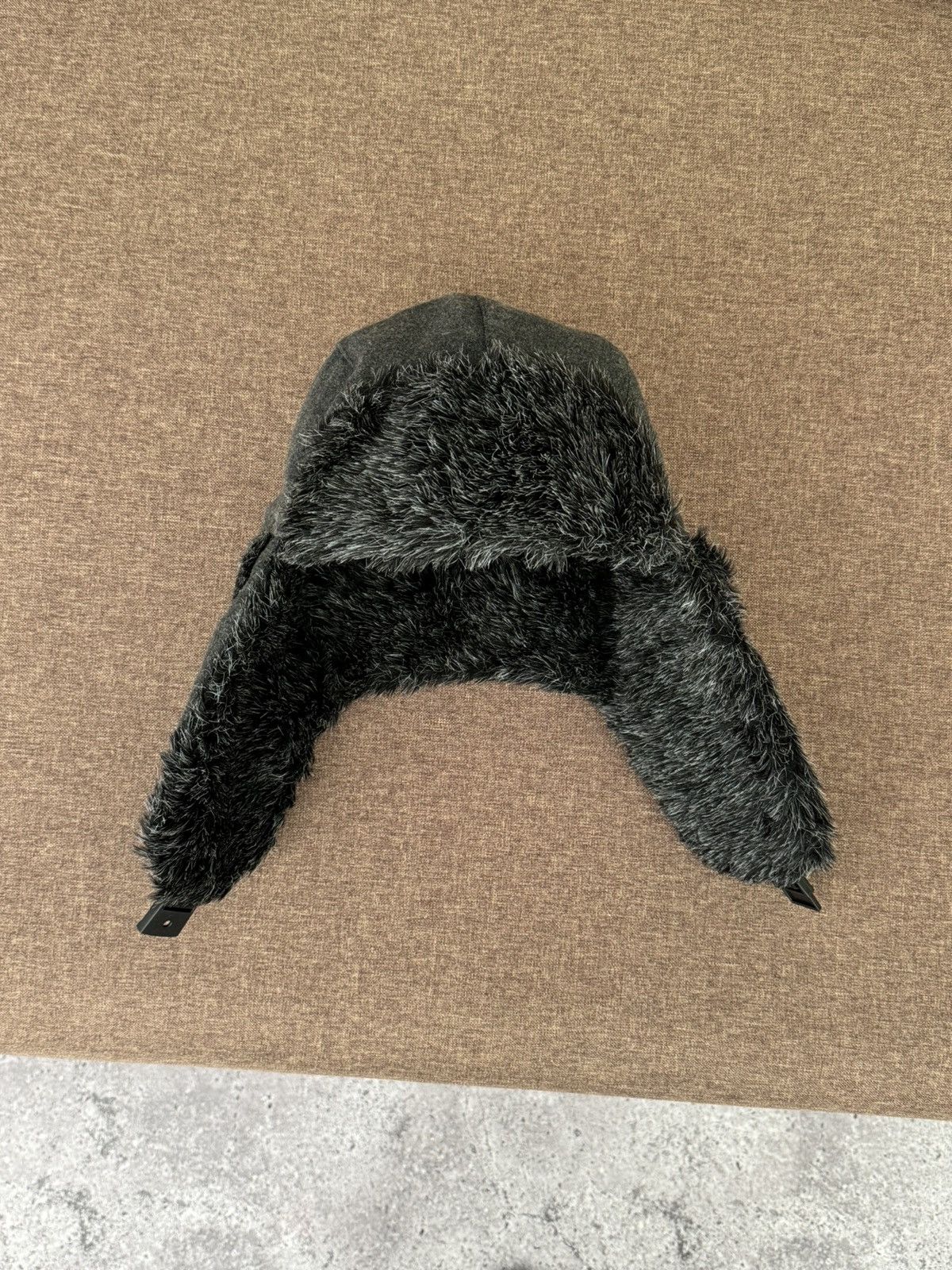 Japanese Brand × Vintage Vintage Y2K fuzzy fur ushanka hat punk Japanese Size ONE SIZE - 4 Thumbnail