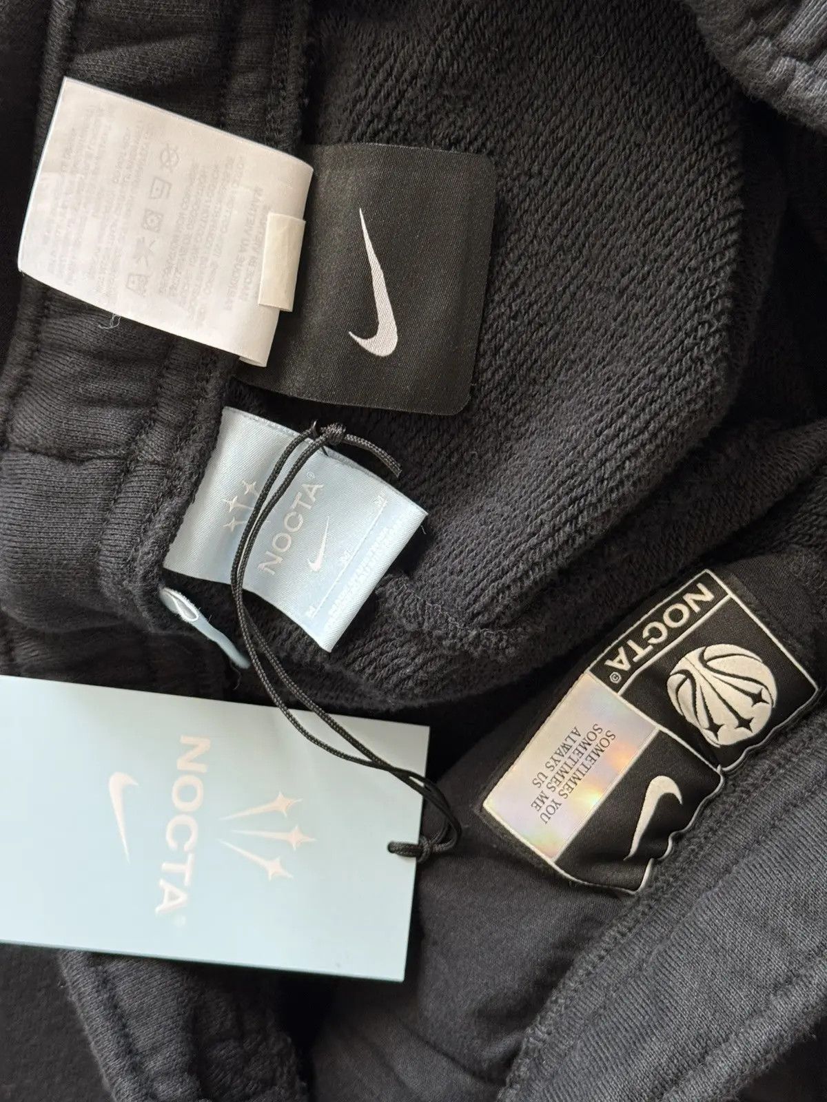 NOCTA × Nike Nike NOCTA SYSMAU Black Fleece Pants Size US 32 / EU 48 - 3 Thumbnail