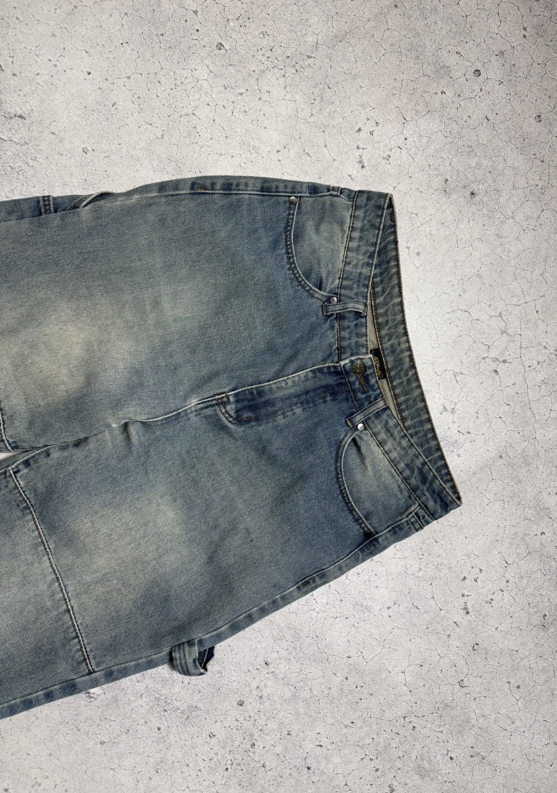 Ed Hardy Ed Hardy 1971 Big Logo Denim Jeans Rap Size M Size US 32 / EU 48 - 5 Thumbnail