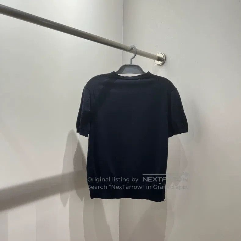 Loro Piana Loro Piana Solid Round Neck Short Sleeve Size XS / US 0-2 / IT 36-38 - 2 Thumbnail