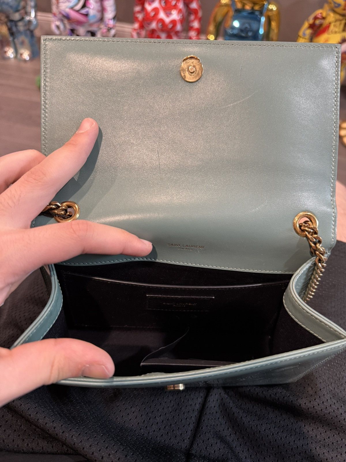 Yves Saint Laurent YSL saint Laurent mint bag Size ONE SIZE - 7 Thumbnail