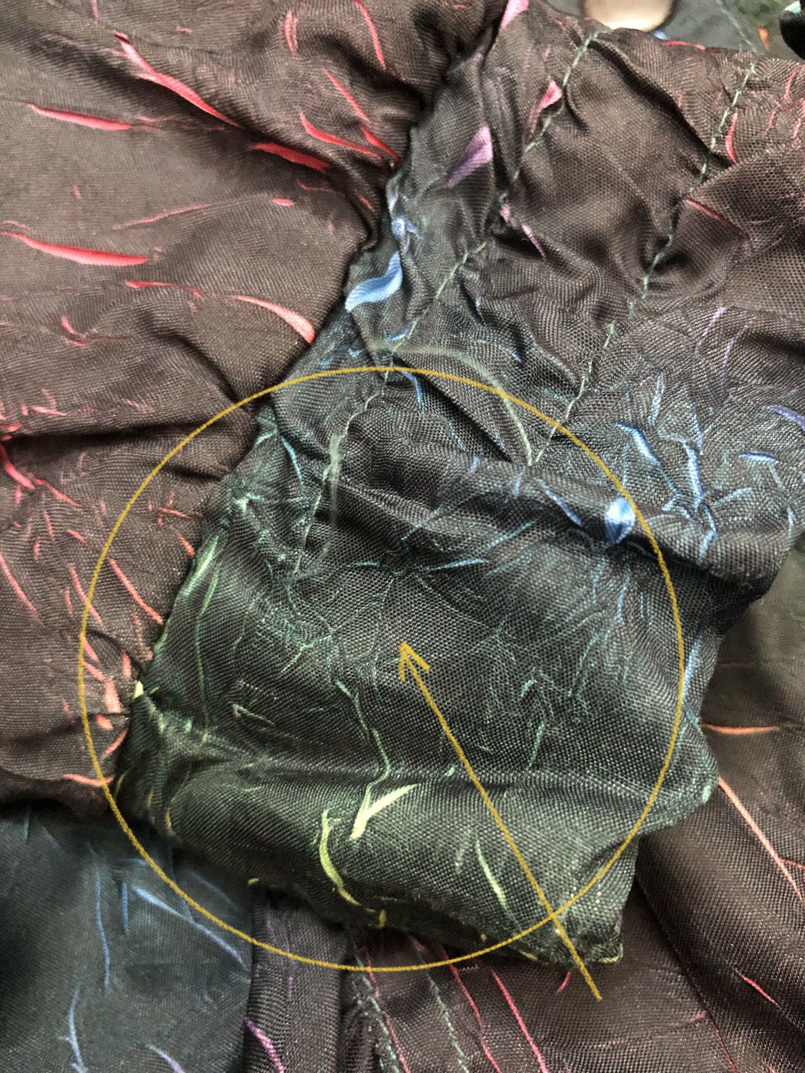 Andreluciano × Designer × Vintage Vintage 90s Andreluciano Black Scratched Design Size L / US 10 / IT 46 - 6 Thumbnail