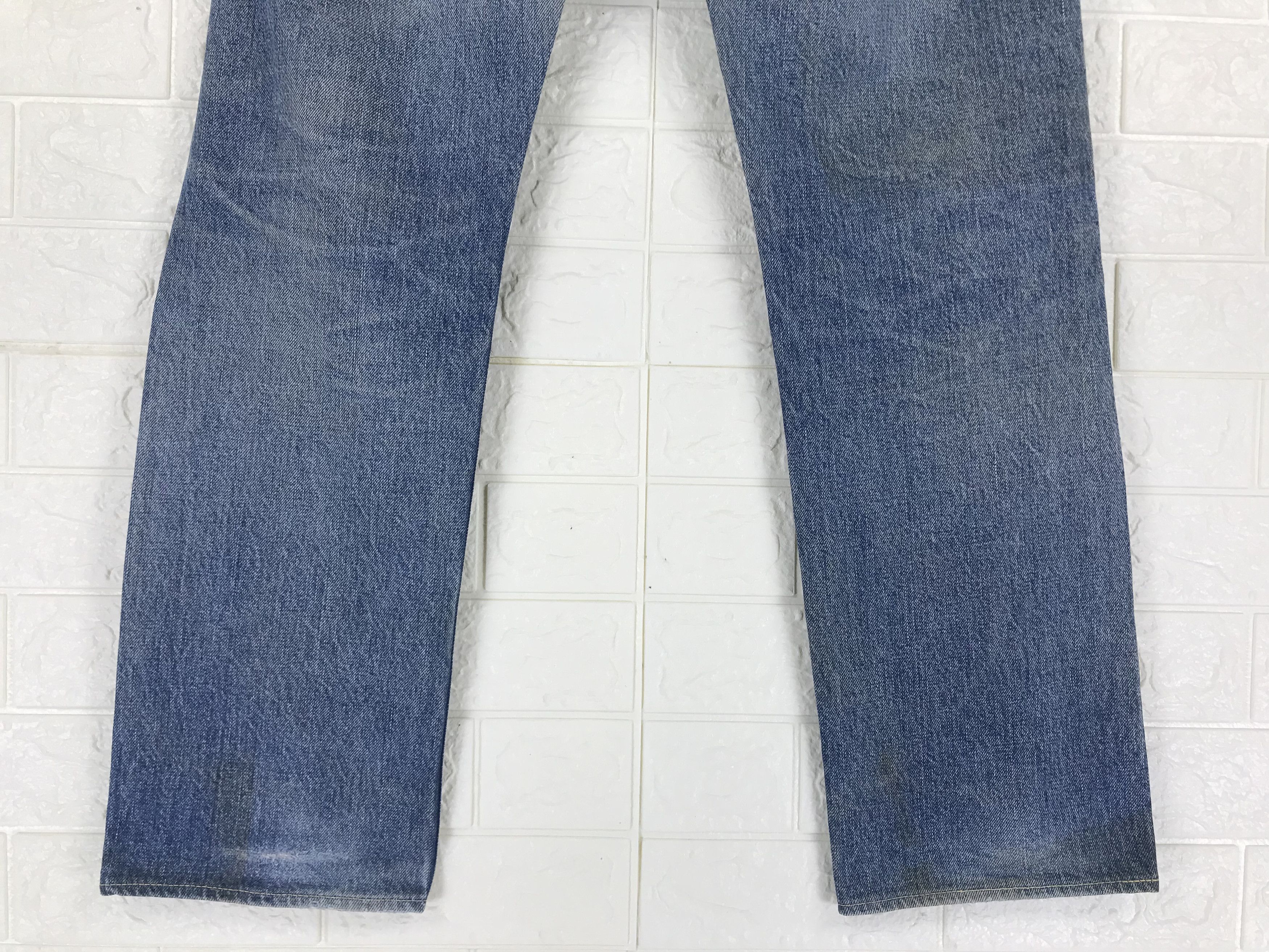 HOLLYWOOD RANCH MARKET Vintage 90s Blue Japan Hollywood Ranch Market Selvedge Jeans Size US 31 - 9 Thumbnail