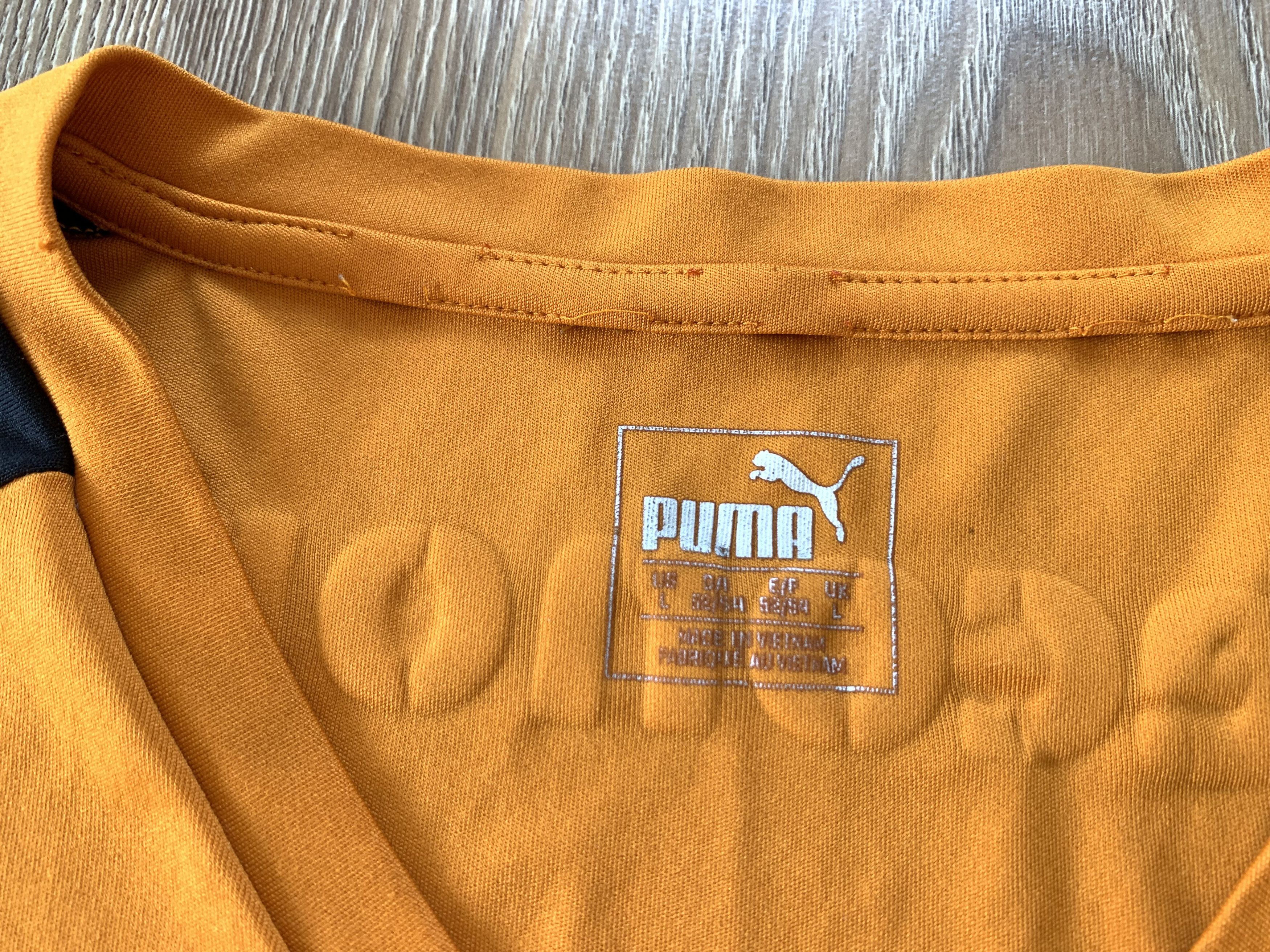 Puma Puma Wolves Home Shirt Barclays Premier League 2015-2016 Size US L / EU 52-54 / 3 - 6 Thumbnail