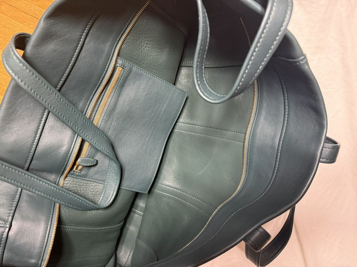 Balenciaga Balenciaga Large Leather Tote Bag Dark Green With Dust Bag Size ONE SIZE - 4 Thumbnail