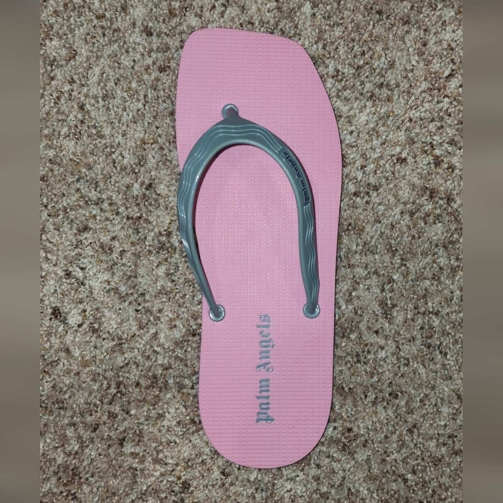 Palm Angels Palm Angels PINK Baby Blue Slides logo Flip Flop Sz 39 New Size US 9 / IT 39 - 8 Thumbnail