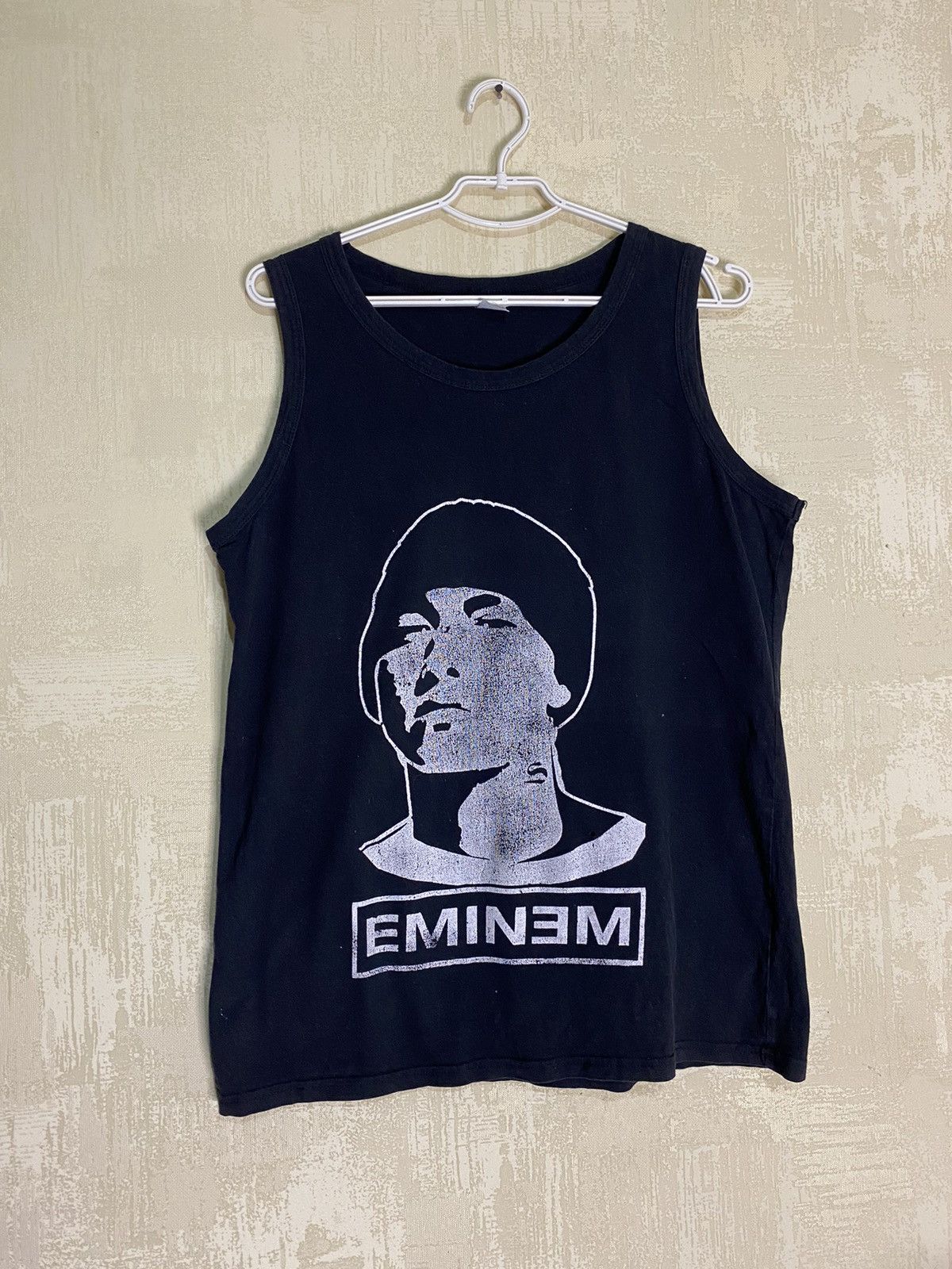 Band Tees × Rap Tees × Vintage Vintage Rare Eminem Rap Tank Top T-Shirt Size US L / EU 52-54 / 3 - 1 Thumbnail