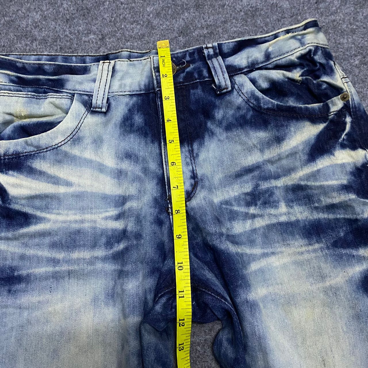 If Six Was Nine 💥Flare💥Vintage Black Crown Japanese Brand Denim Size US 34 / EU 50 - 4 Thumbnail