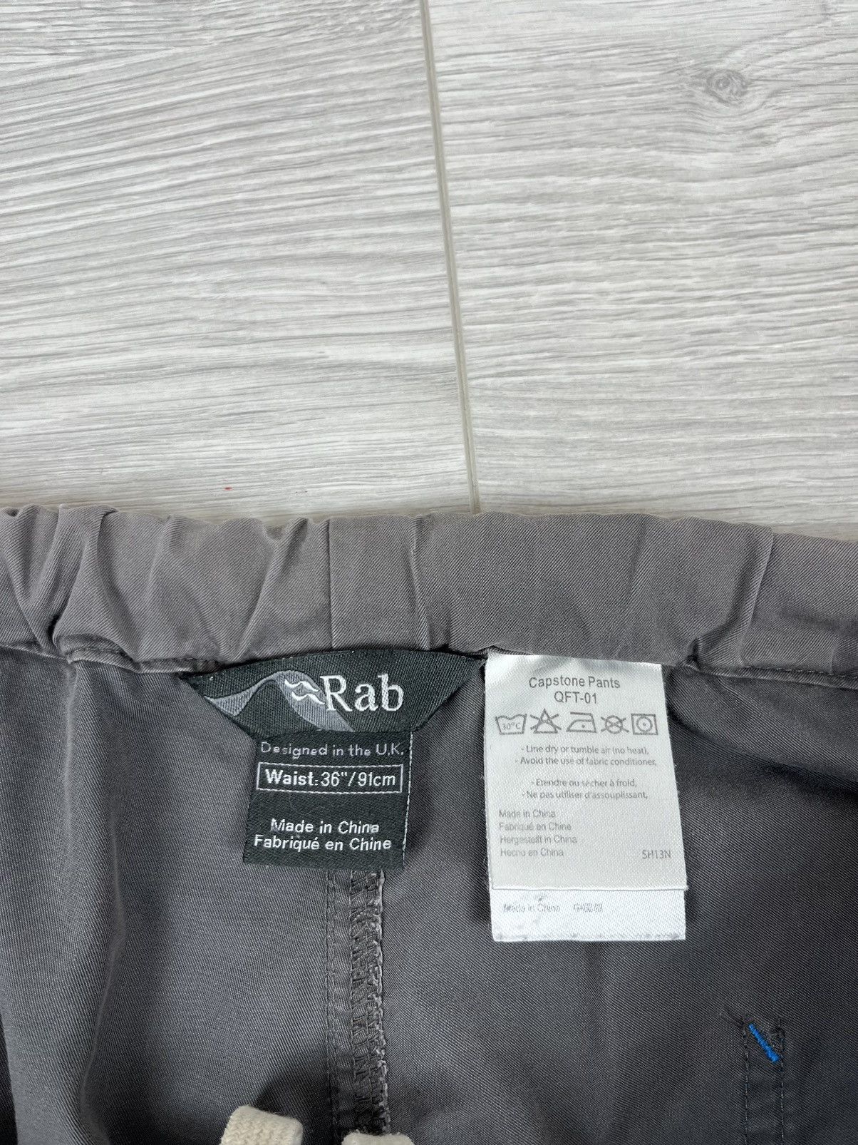 Rab Rab Capstone Outdoor Baggy Drawstring Pants Size US 34 / EU 50 - 9 Thumbnail