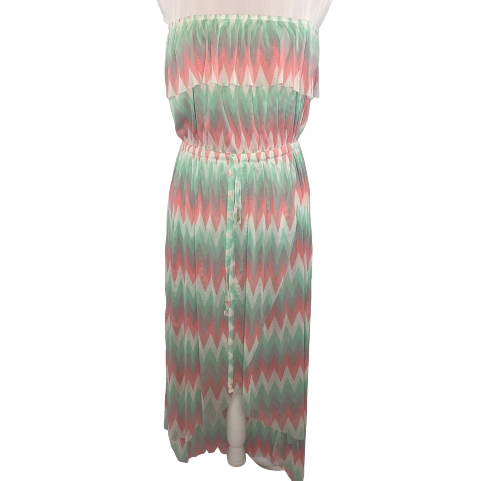 Cynthia Rowley Cynthia Rowley Women's Strapless Hi Low Maxi Dress Size XL Size XL / US 12-14 / IT 48-50 - 1 Thumbnail