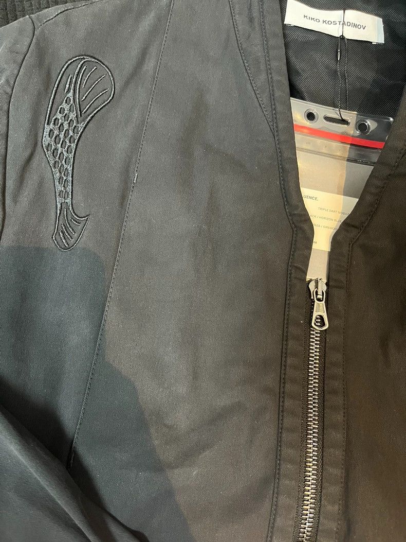 Kiko Kostadinov KIKO KOSTADINOV00092020 TRIPLE DART MOBILE ZIP JACKET 2504- Size US M / EU 48-50 / 2 - 6 Thumbnail