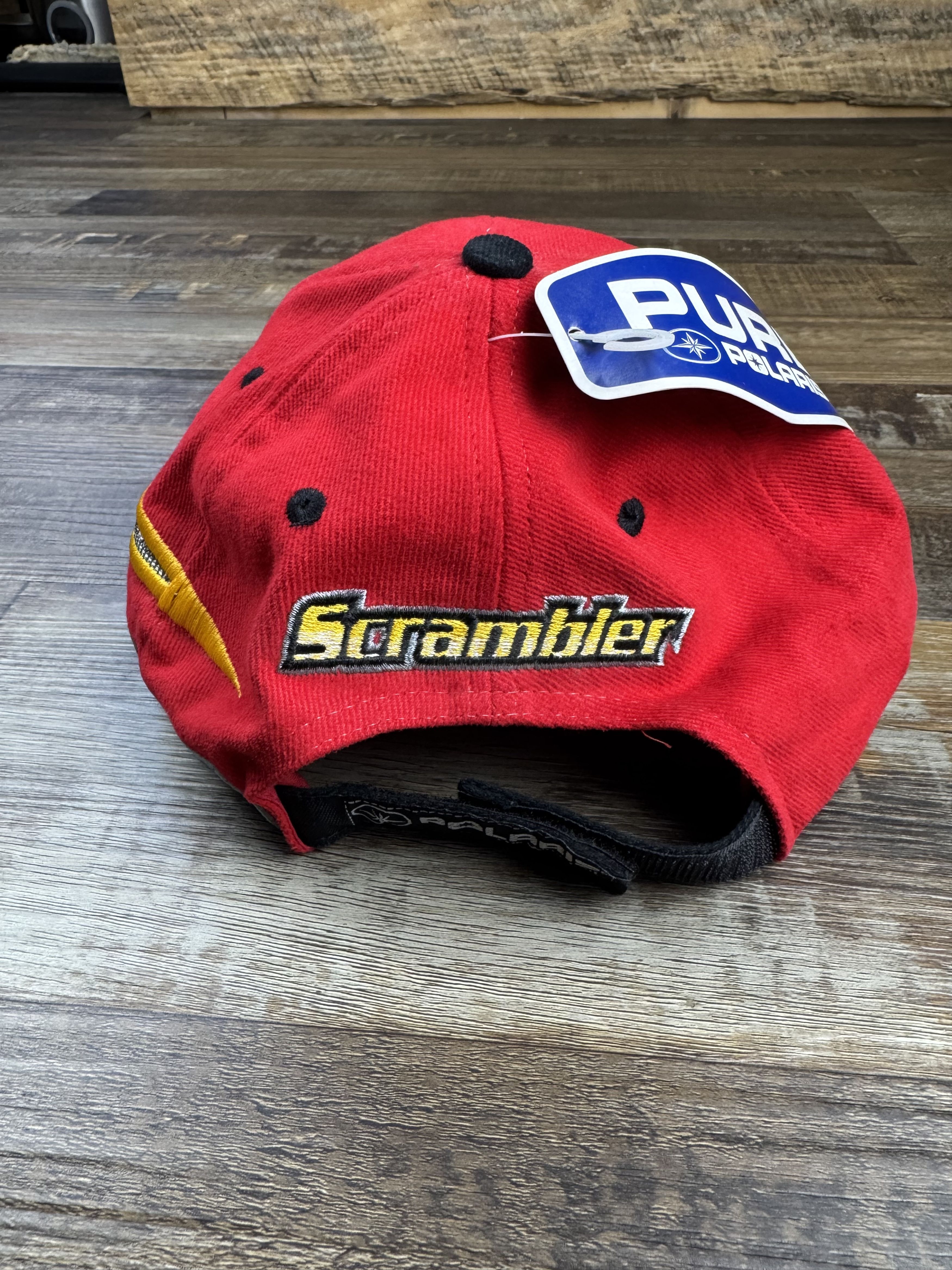Other NEW Pure Polaris Scrambler Hat Cap Adjustable Moto ATV Size ONE SIZE - 6 Thumbnail
