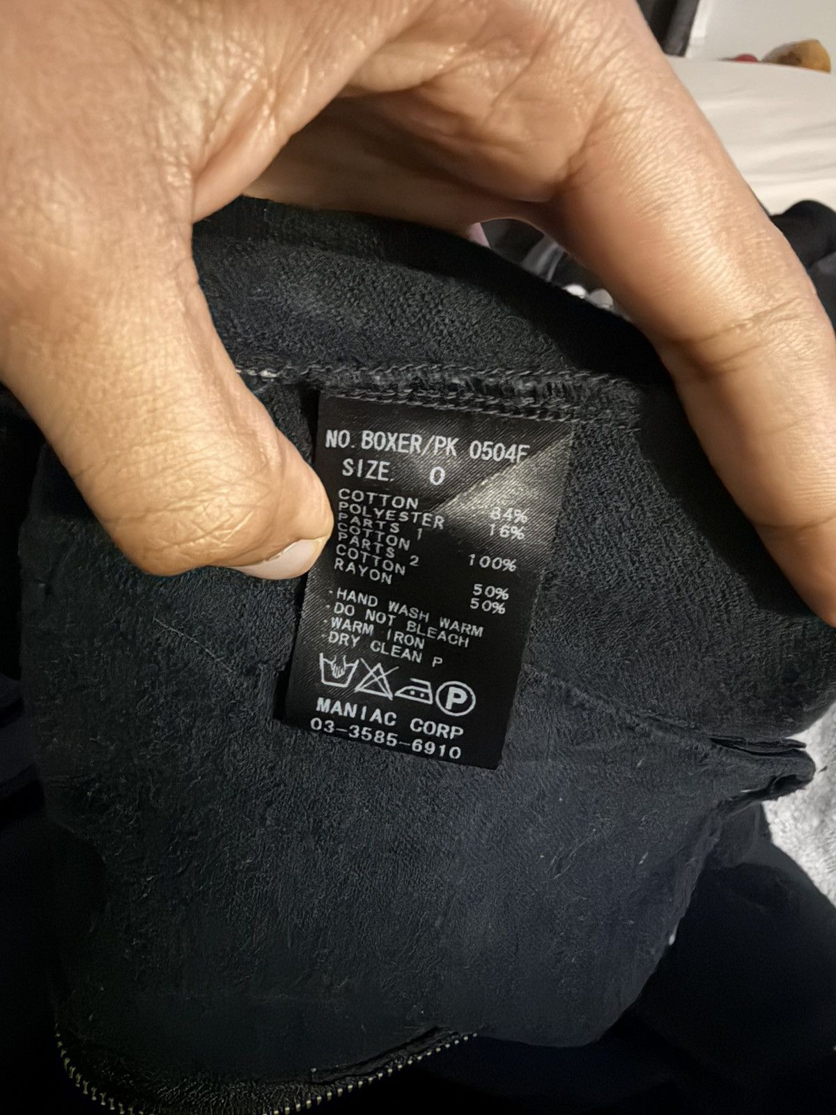 Le Grande Bleu (L.G.B.) Le Grande Bleu Star boxer Zip up hoodie Size US S / EU 44-46 / 1 - 9 Thumbnail