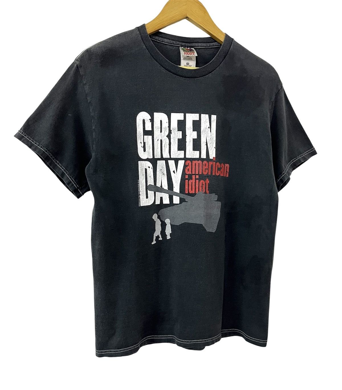 Band Tees VINTAGE 00s GREEN DAY AMERICAN IDIOT PUNK ROCK BAND TSHIRT Size US M / EU 48-50 / 2 - 2 Thumbnail