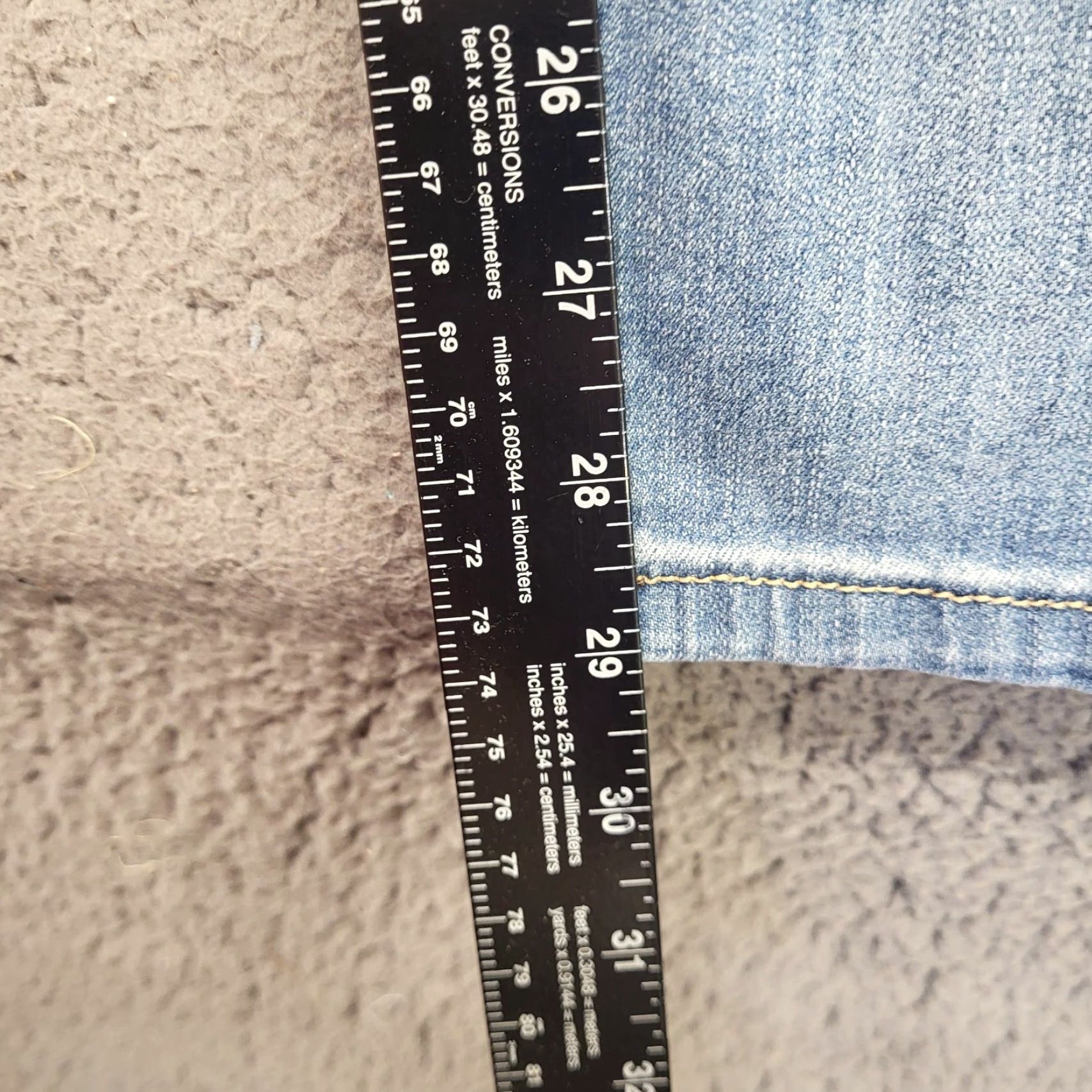 Nicole Miller Nicole Miller Jeans Women Size 12 Soho High Rise Ankle Skinny Crop Blue Denim Size 34" / US 12 / IT 48 - 7 Thumbnail