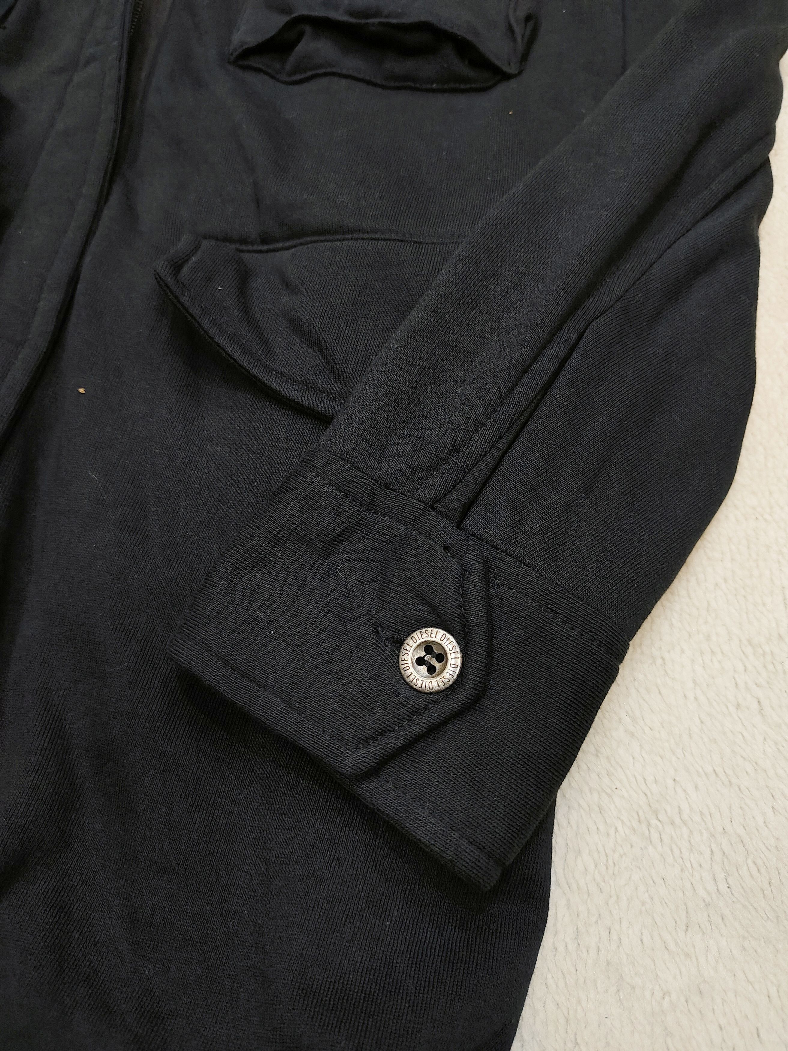 Diesel 00s Diesel- Multipocket Military Utility Hooded Parka Coat Size M / US 6-8 / IT 42-44 - 3 Thumbnail