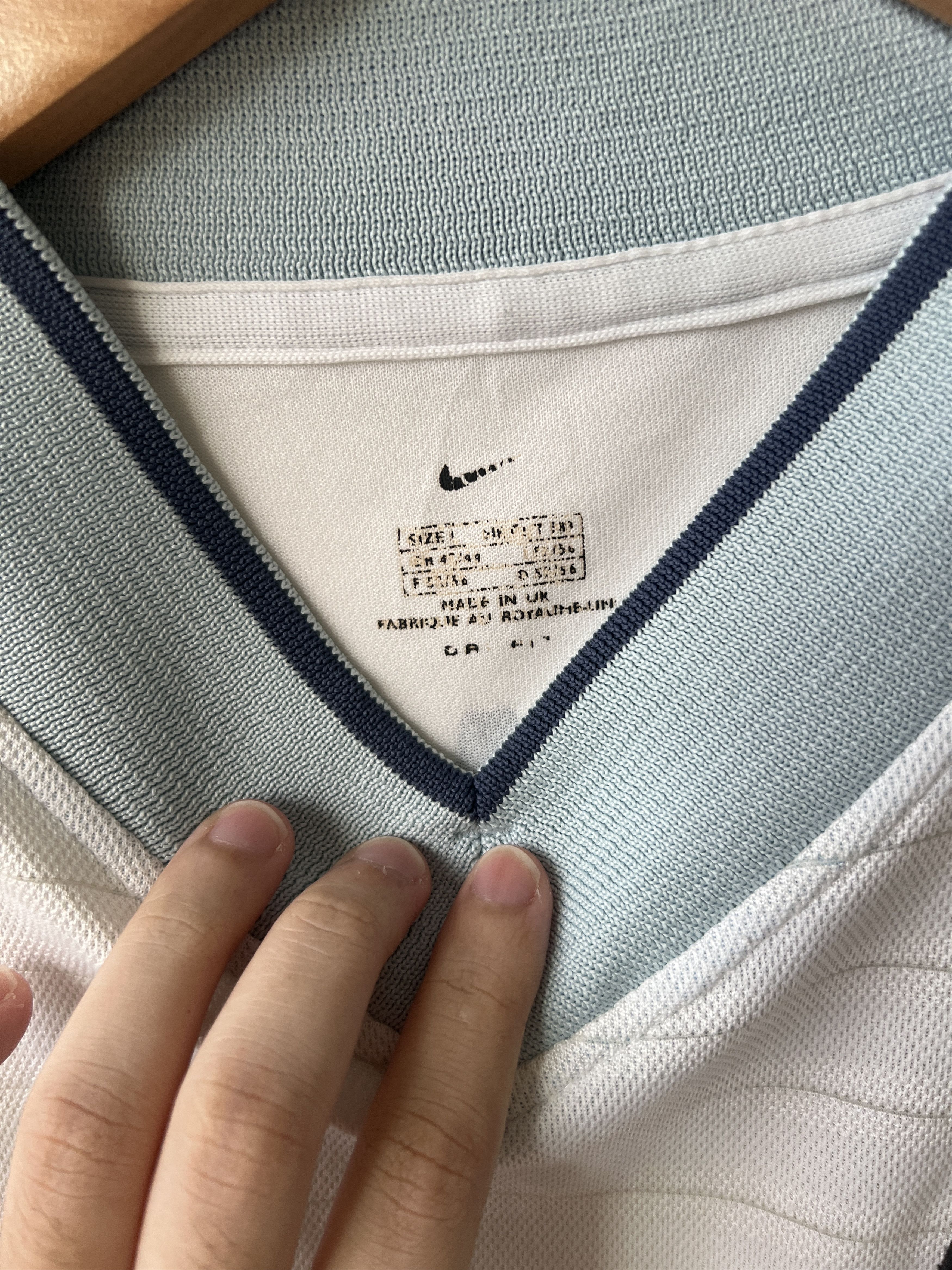 Nike (L) Inter Milan 2000-01 Away Shirt Ronaldo #9 Kit Size US L / EU 52-54 / 3 - 3 Thumbnail