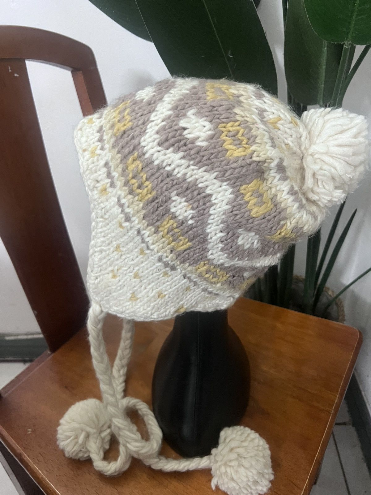 Vintage UNKNOW BEANIE HAT Size ONE SIZE - 2 Thumbnail