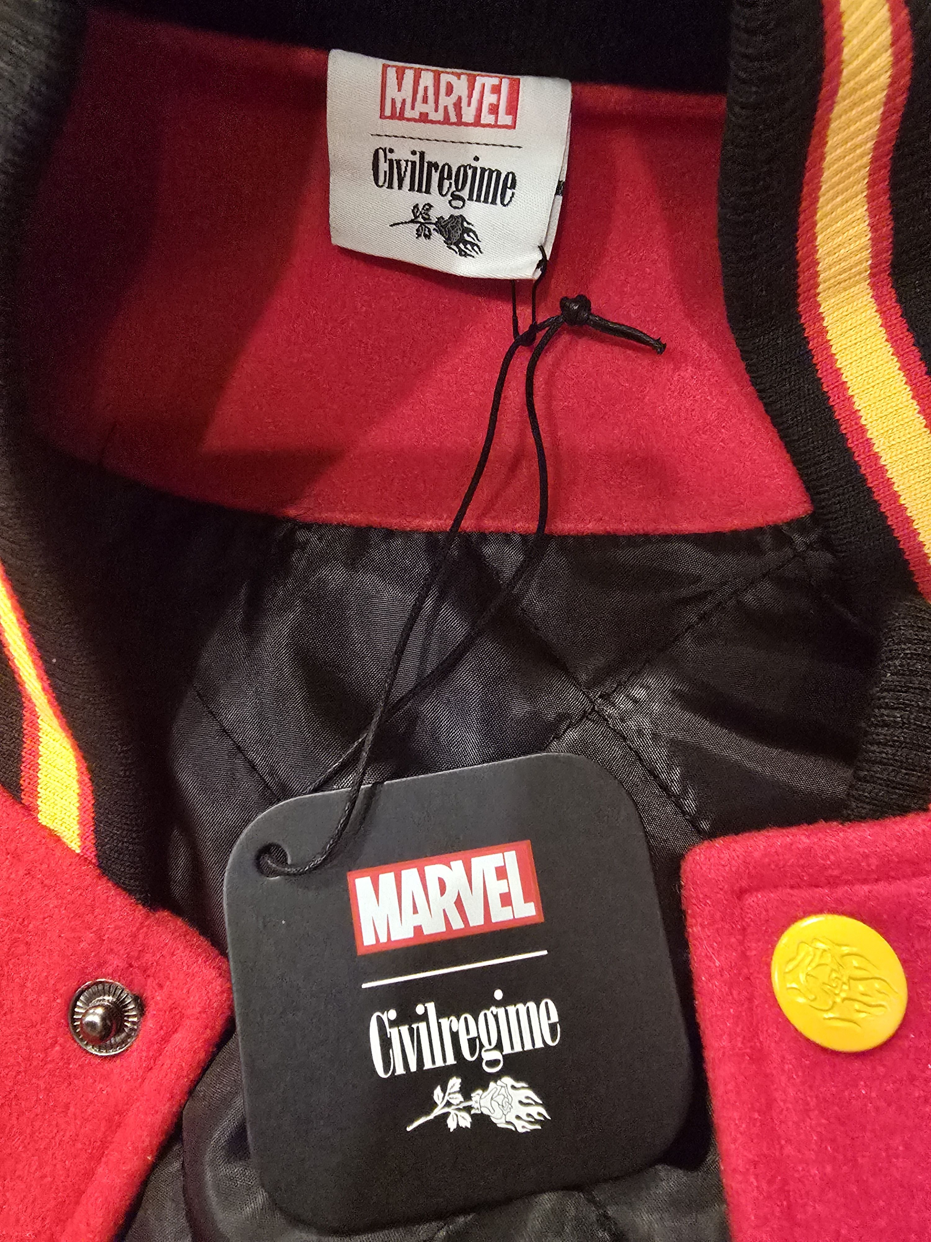 Civil Regime × Marvel Comics Civil Regime Marvel Spiderman Jacket Size US L / EU 52-54 / 3 - 7 Thumbnail