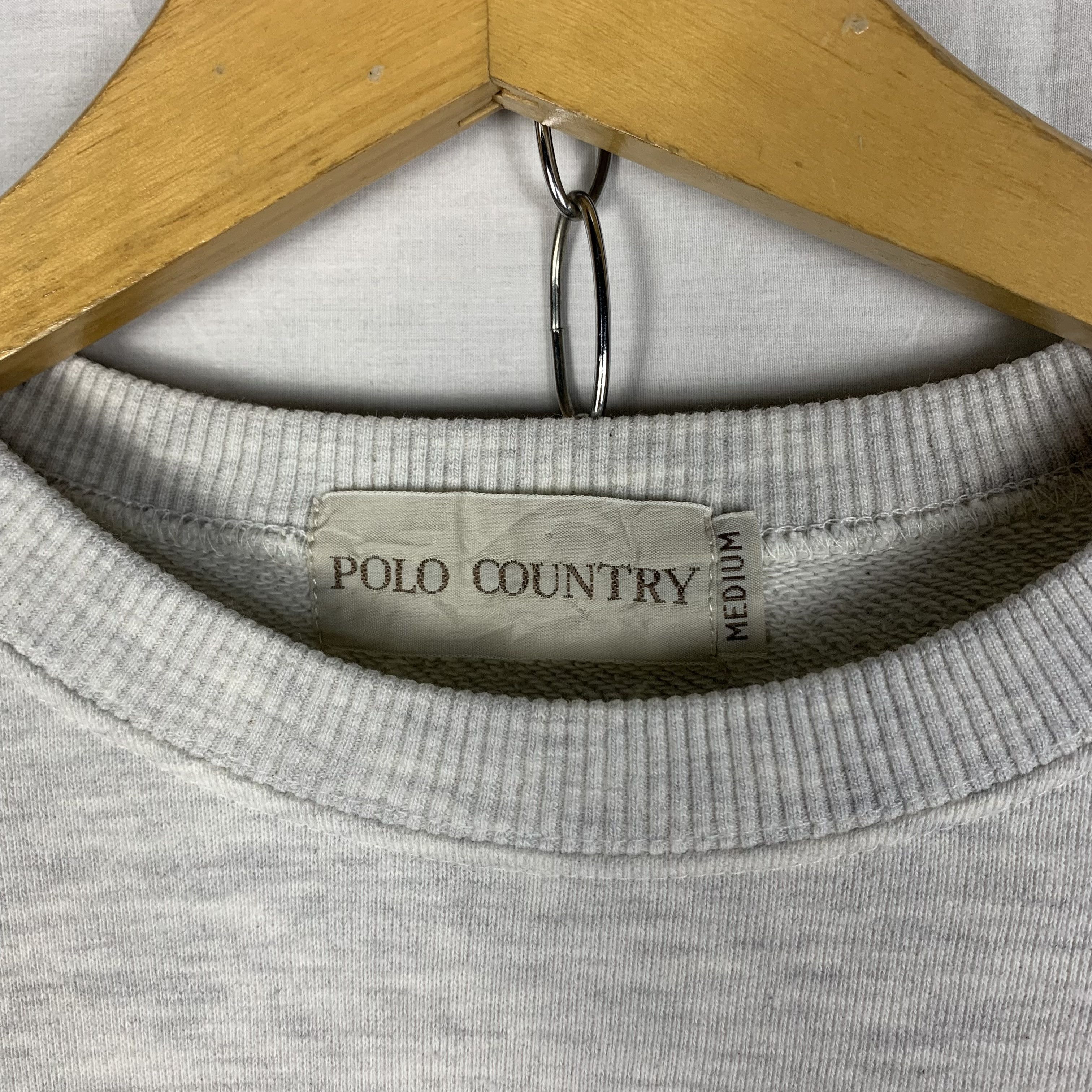 Vintage Vintage 90s Polo Country Sweatshirt Crewneck Size US M / EU 48-50 / 2 - 3 Thumbnail