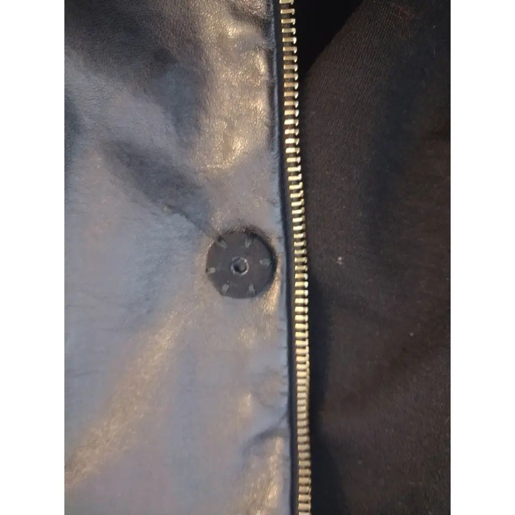 Other ARCHIVAL Vionnet Paris Structured Leather Jacket Peplum Size S / US 4 / IT 40 - 13 Thumbnail