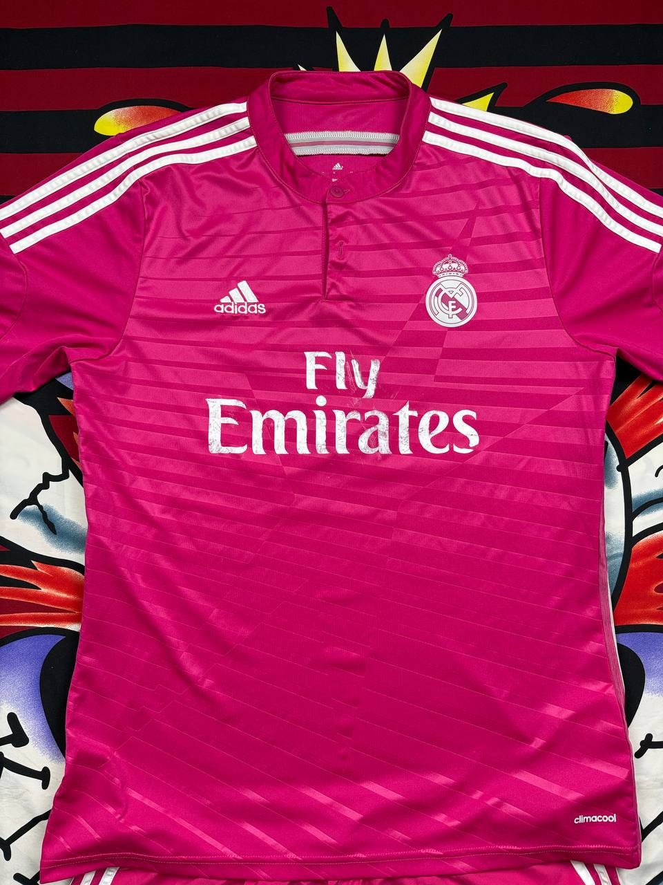 Adidas Adidas Real Madrid #4 Sergio Ramos 2014 Soccer kit jersey XL Size US XL / EU 56 / 4 - 3 Thumbnail